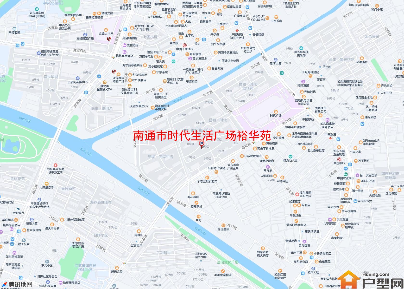 时代生活广场裕华苑小区 - 户型网