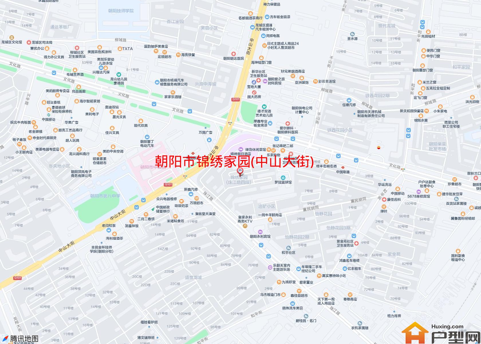 锦绣家园(中山大街)小区 - 户型网