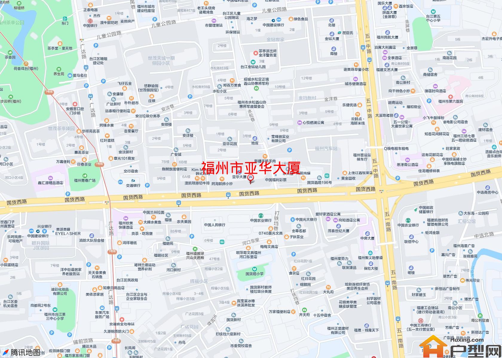 亚华大厦小区 - 户型网