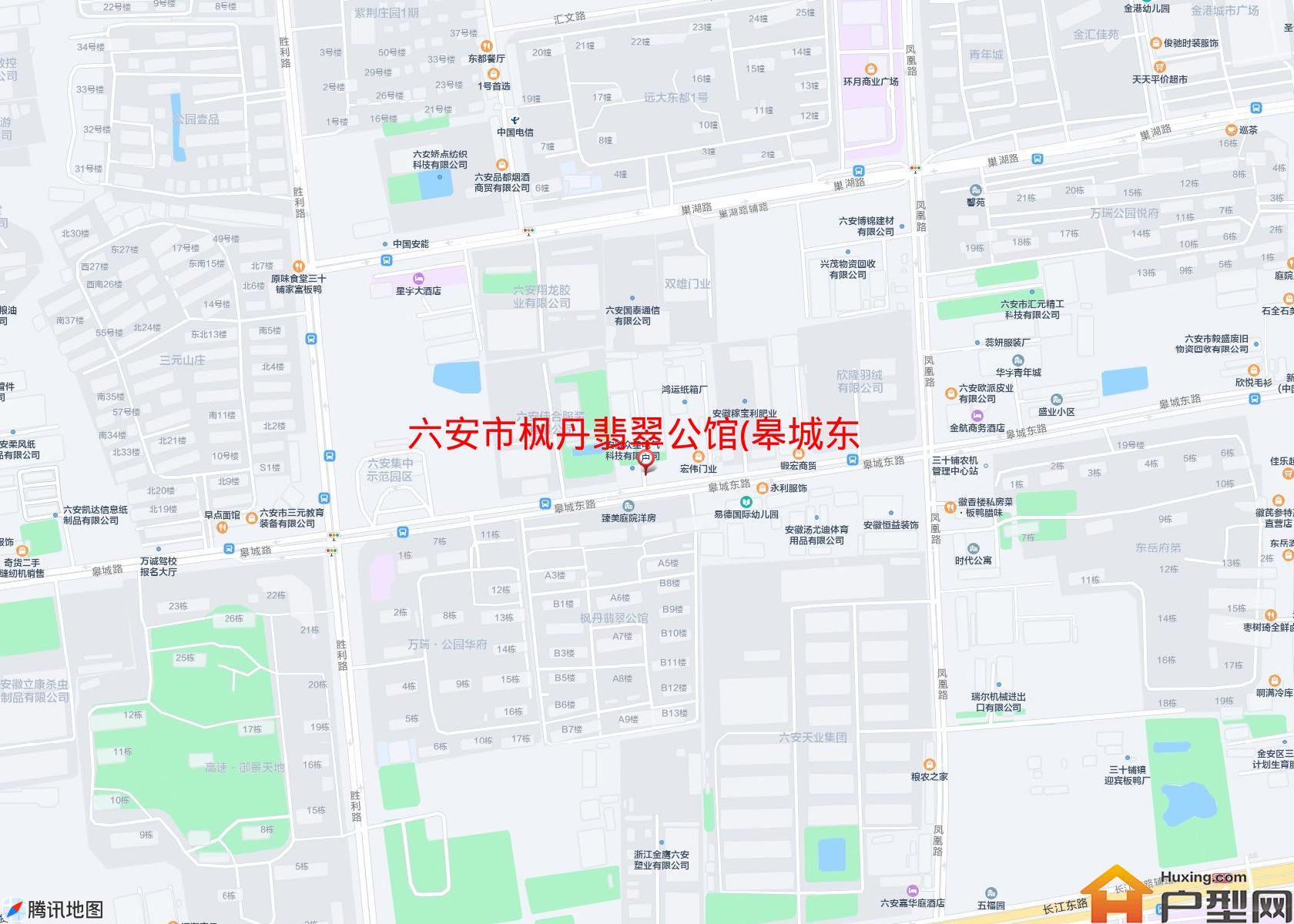 枫丹翡翠公馆(皋城东路)小区 - 户型网