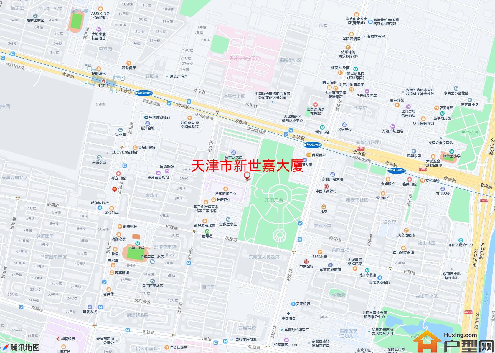 新世嘉大厦小区 - 户型网