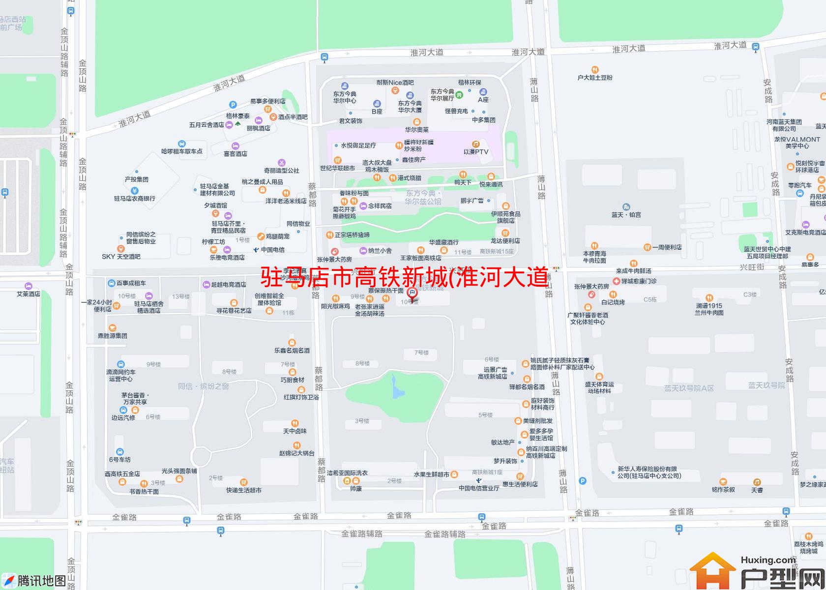 高铁新城(淮河大道)小区 - 户型网