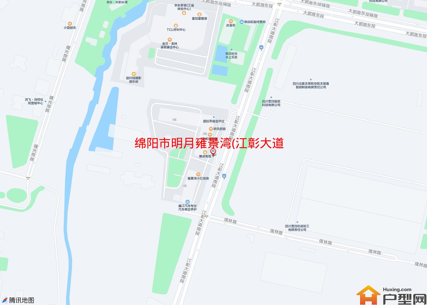 明月雍景湾(江彰大道南段)小区 - 户型网