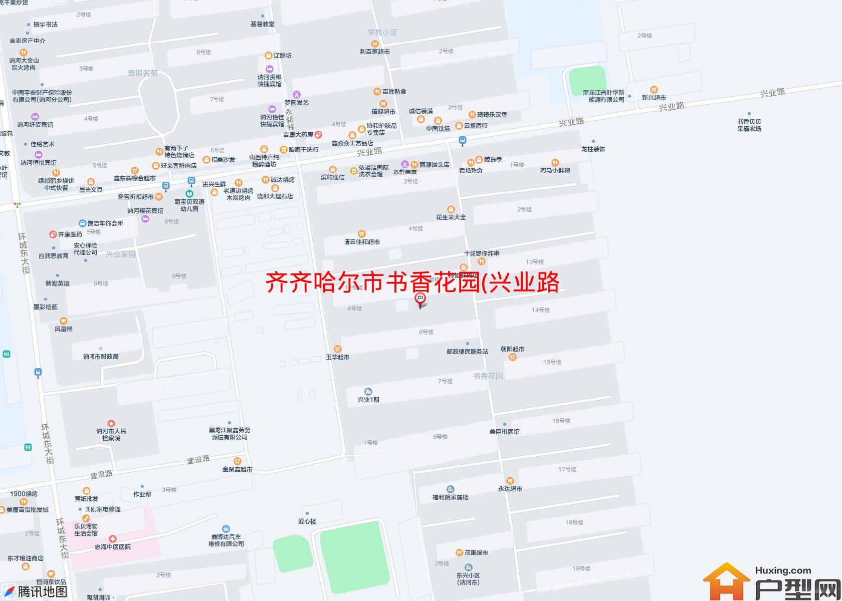 书香花园(兴业路)小区 - 户型网