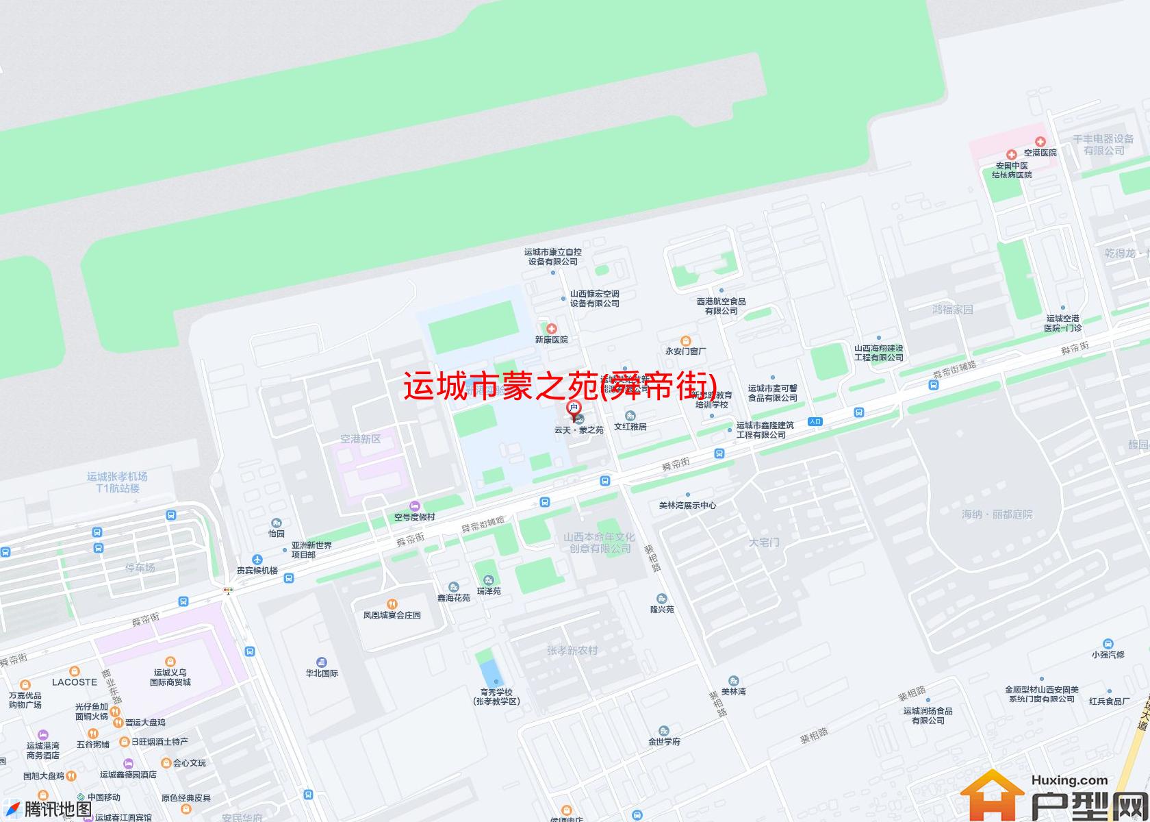 蒙之苑(舜帝街)小区 - 户型网