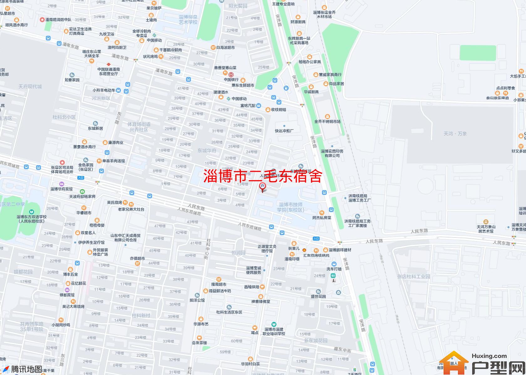 二毛东宿舍小区 - 户型网
