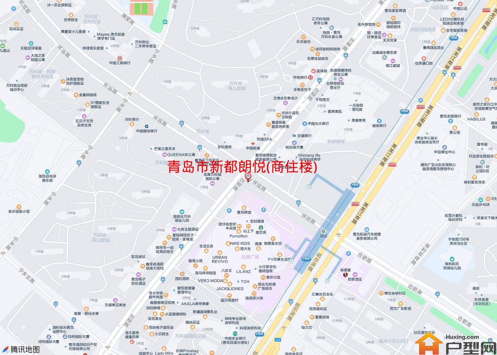 新都朗悦(商住楼)小区 - 户型网