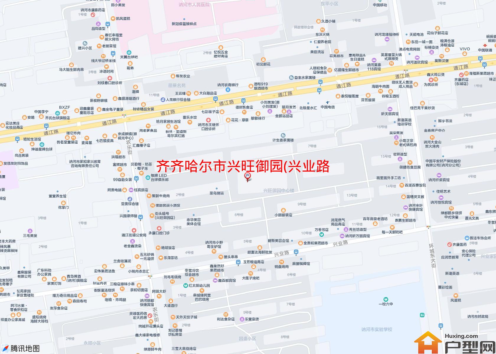 兴旺御园(兴业路24号)小区 - 户型网