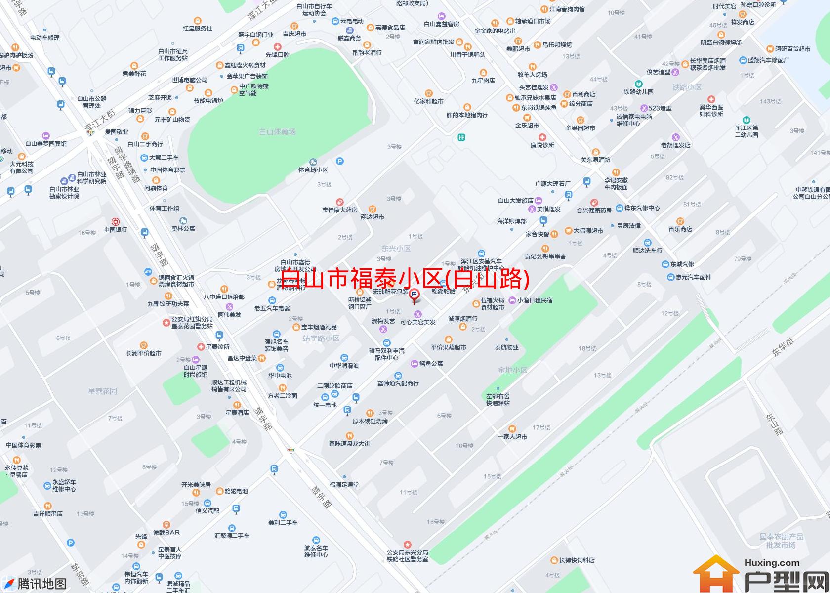 福泰小区(白山路)小区 - 户型网