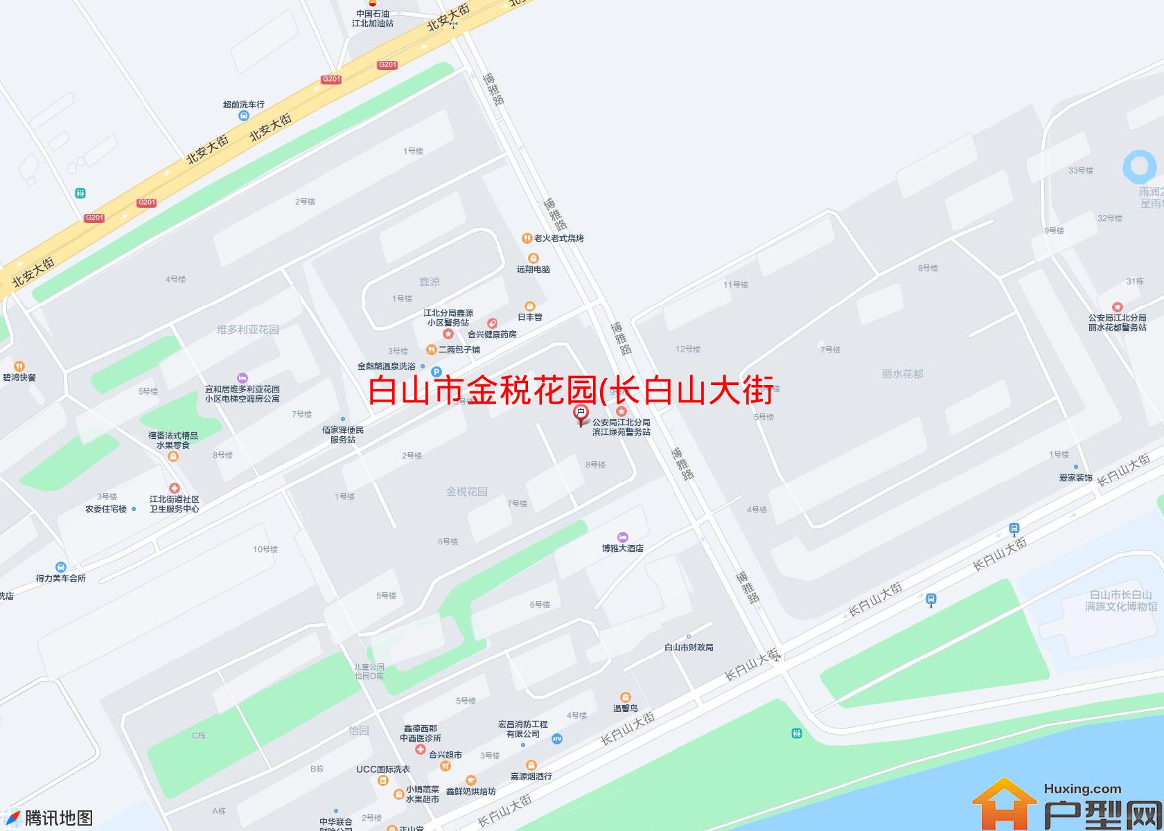 金税花园(长白山大街)小区 - 户型网