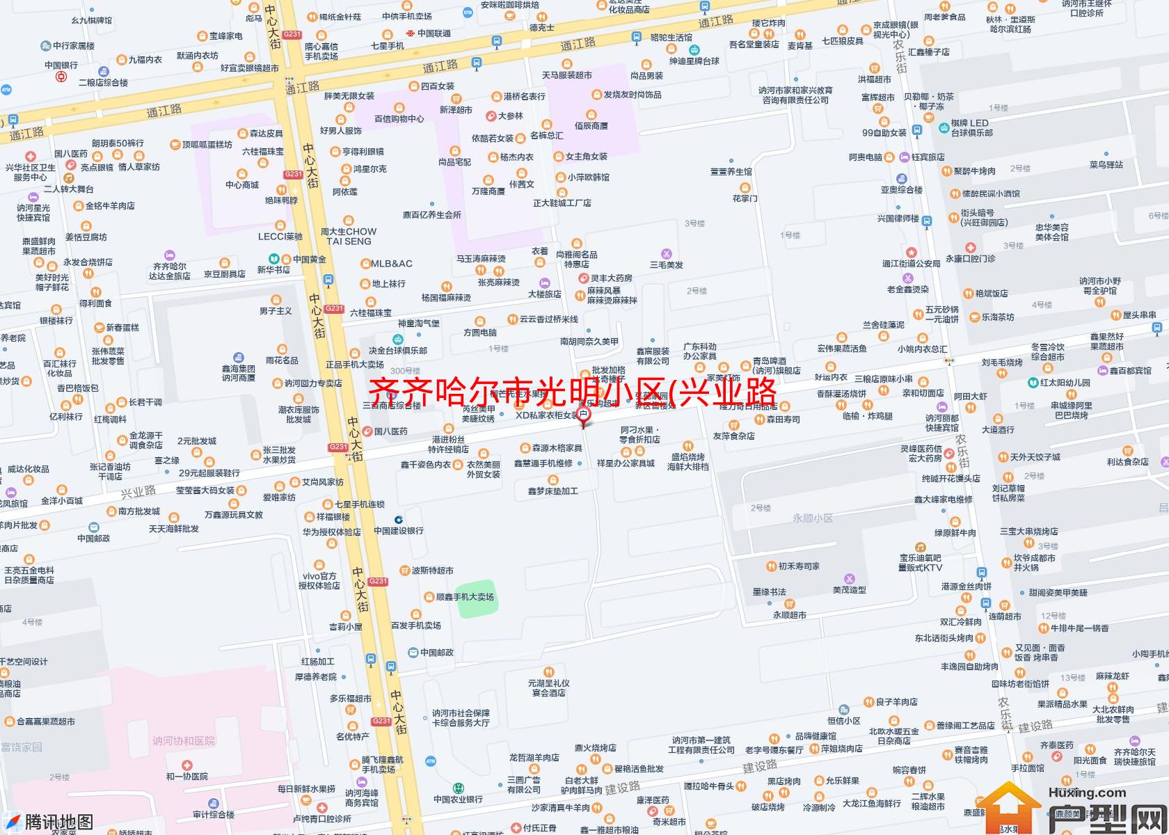 光明小区(兴业路)小区 - 户型网