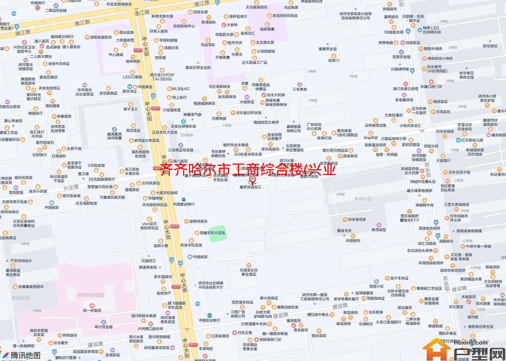工商综合楼(兴业路)小区 - 户型网
