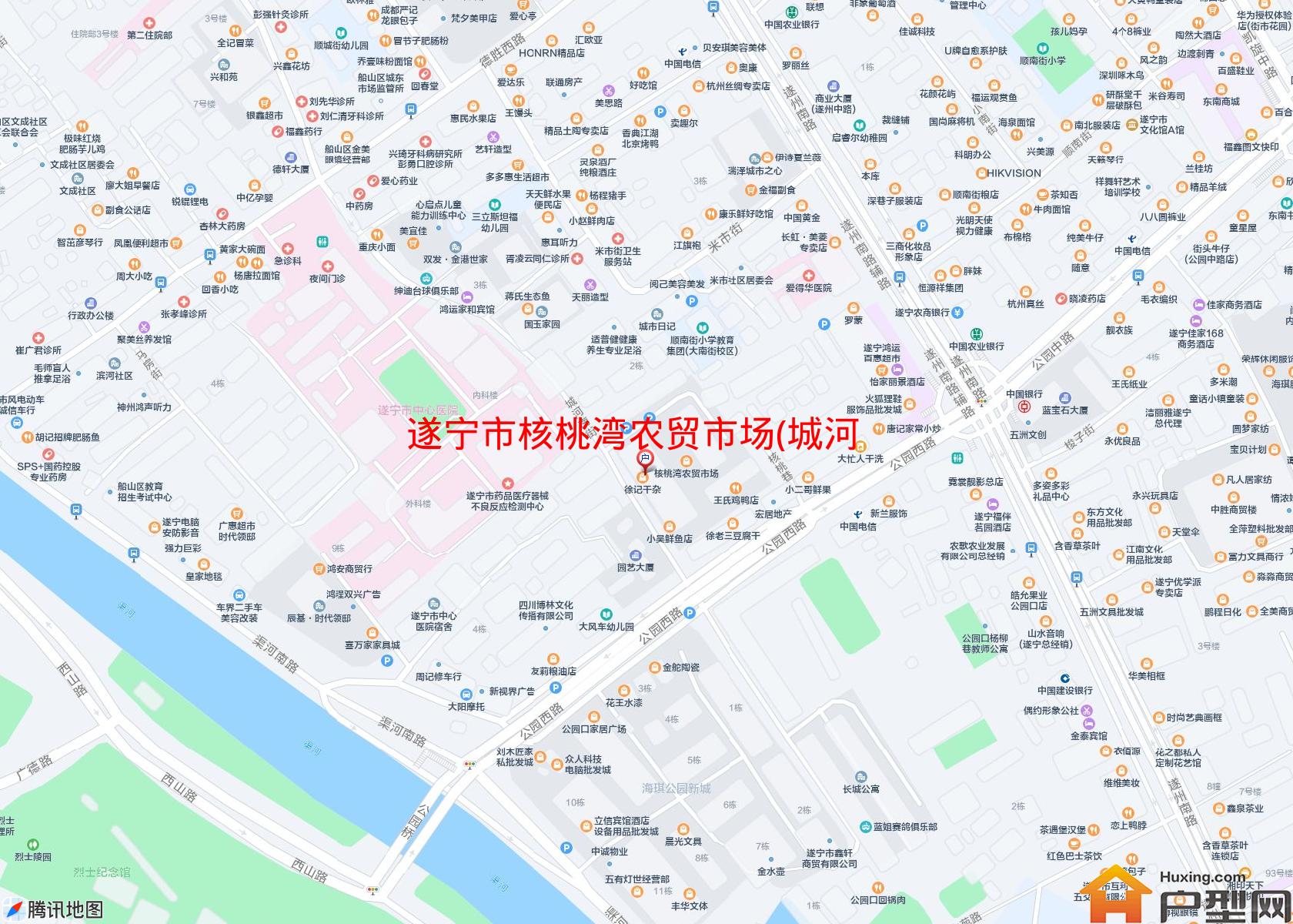 核桃湾农贸市场(城河南街18号)小区 - 户型网
