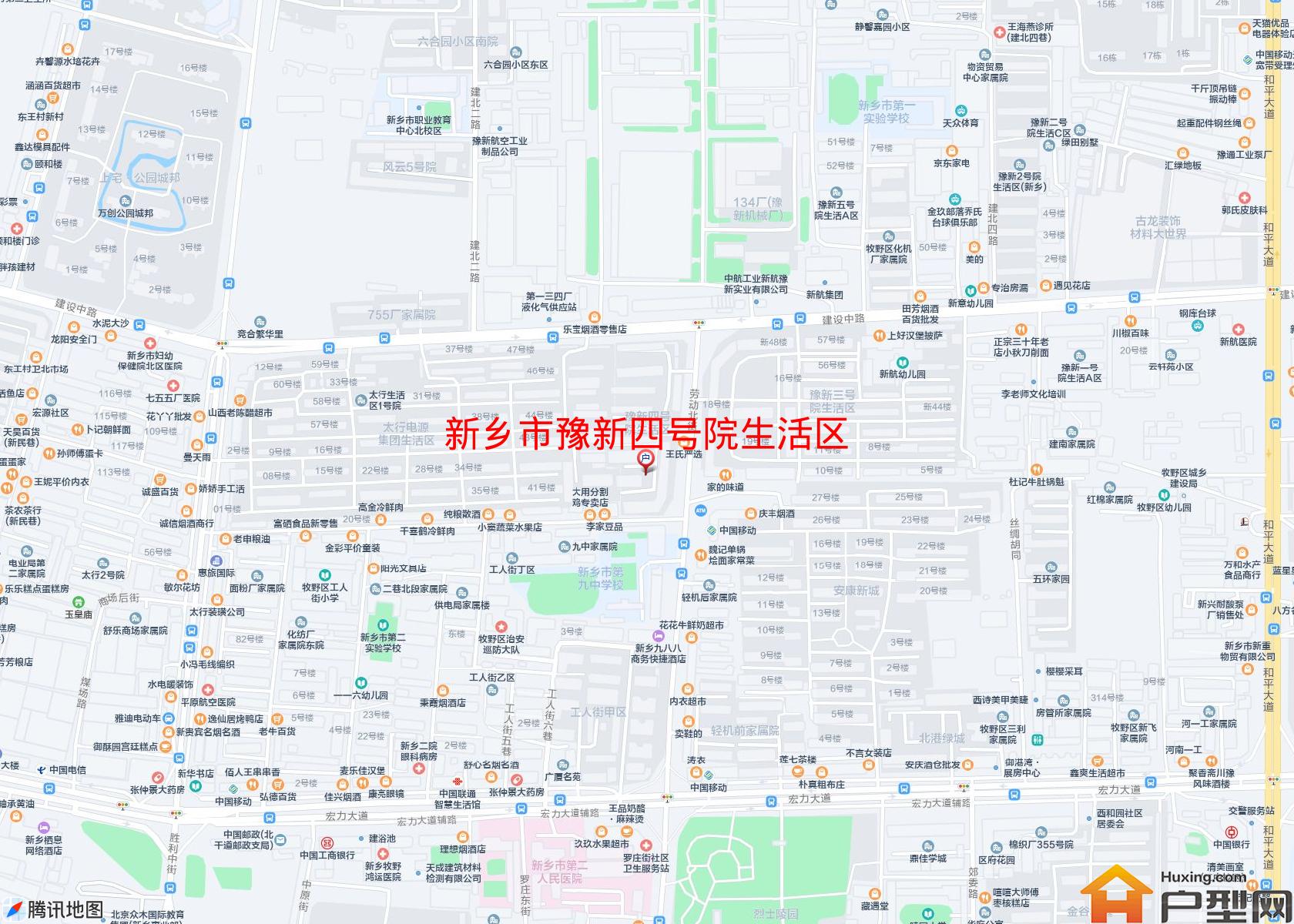 豫新四号院生活区小区 - 户型网