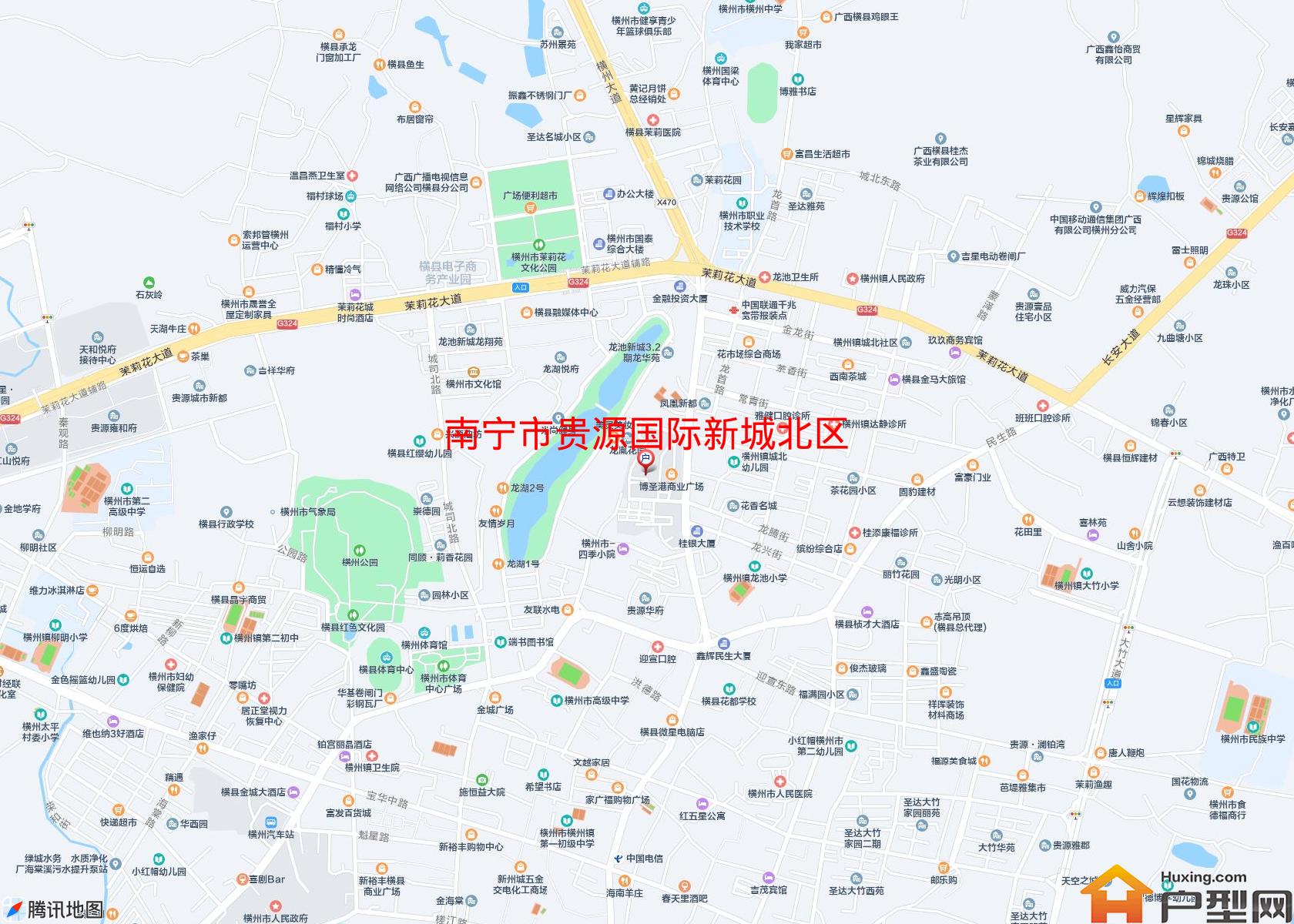 贵源国际新城北区小区 - 户型网