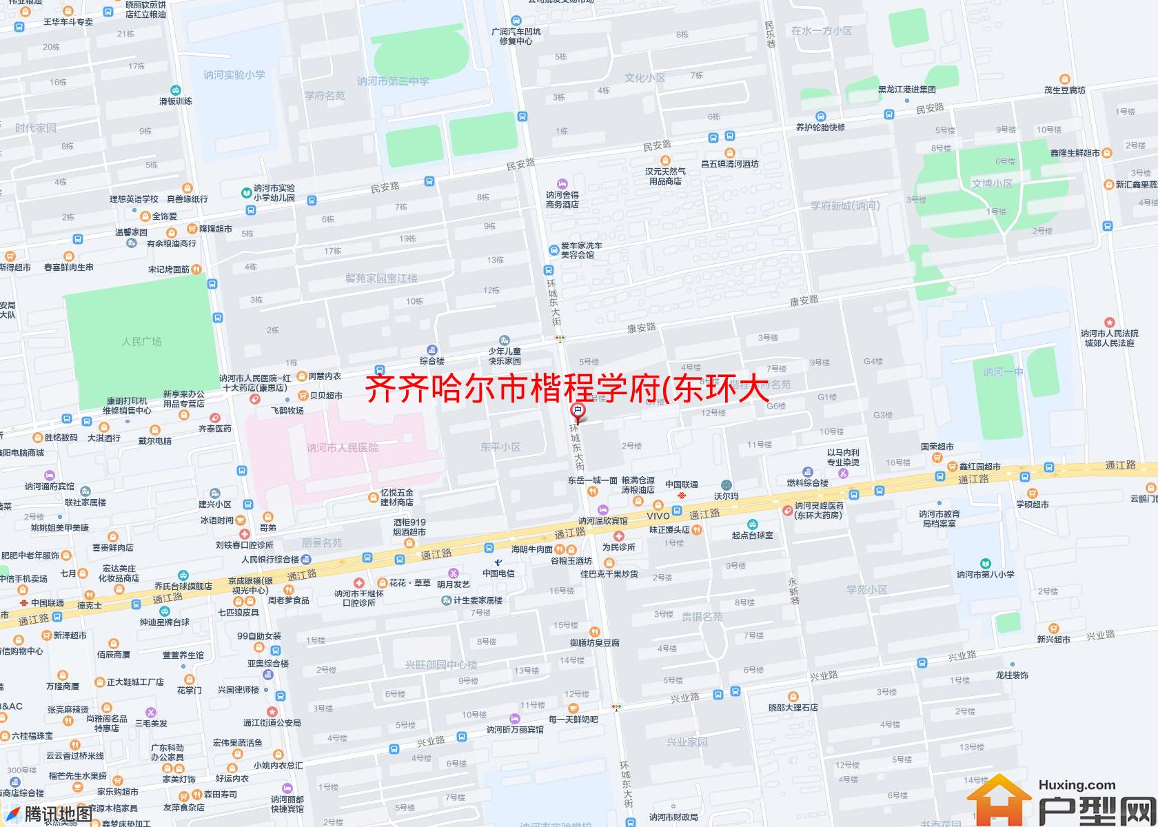 楷程学府(东环大街)小区 - 户型网