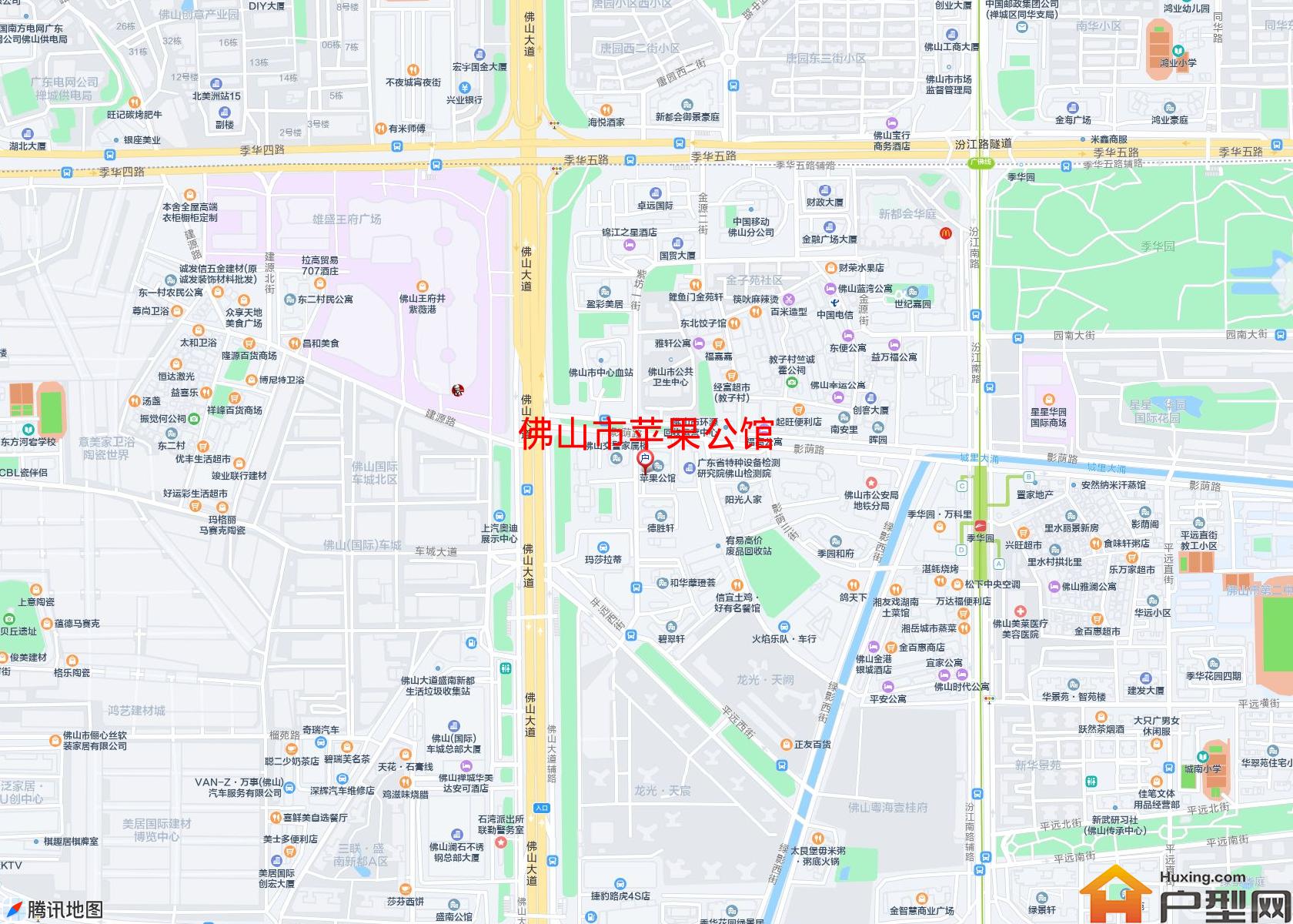 苹果公馆小区 - 户型网