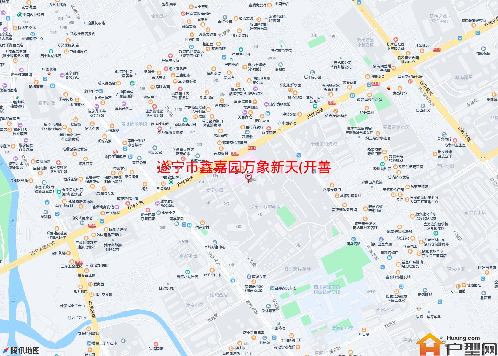 鑫嘉园万象新天(开善东路306号)小区 - 户型网