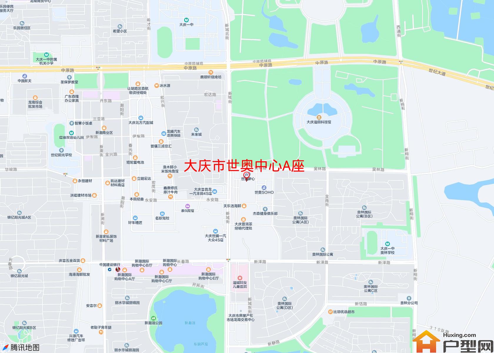 世奥中心A座小区 - 户型网