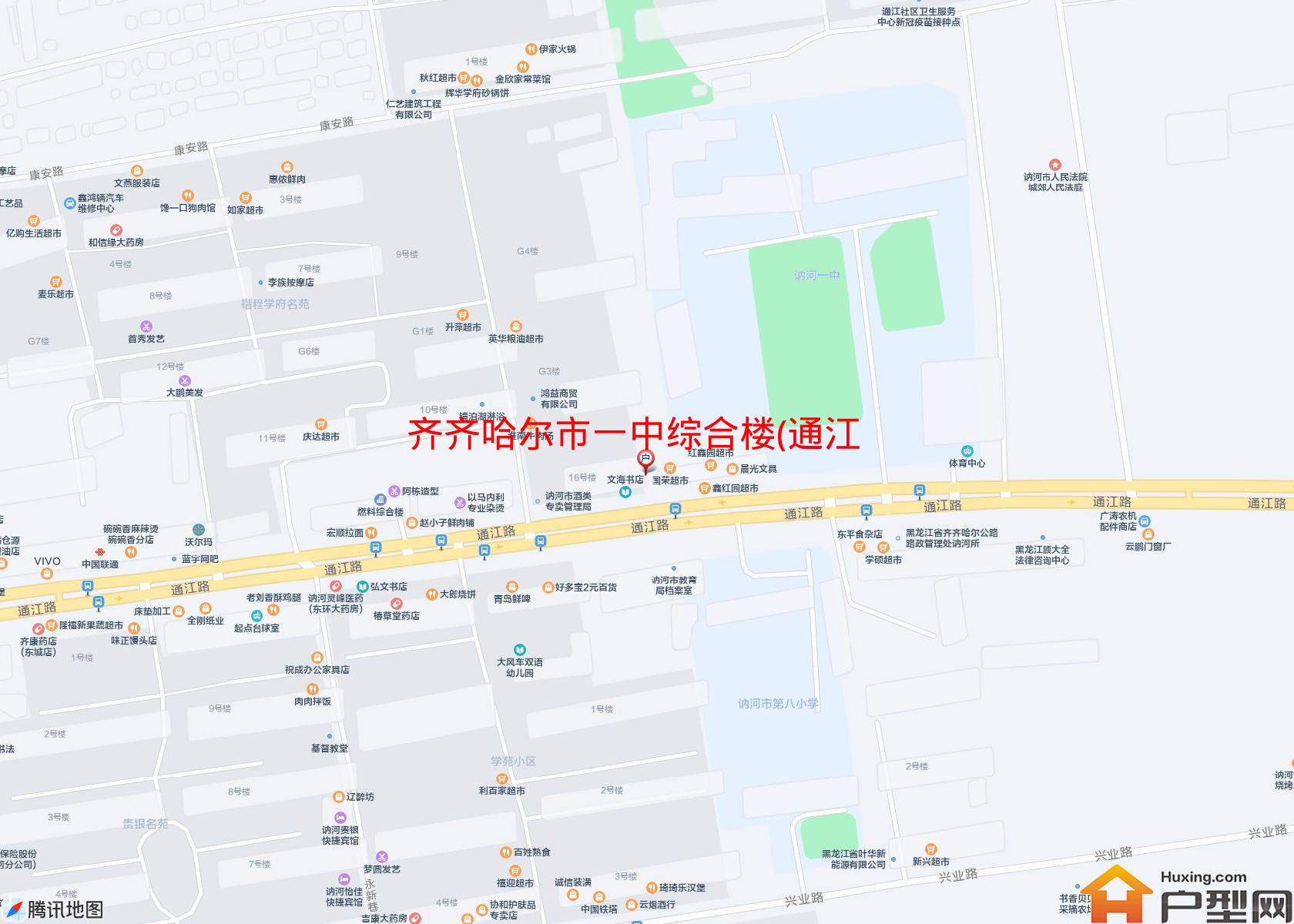 一中综合楼(通江路)小区 - 户型网