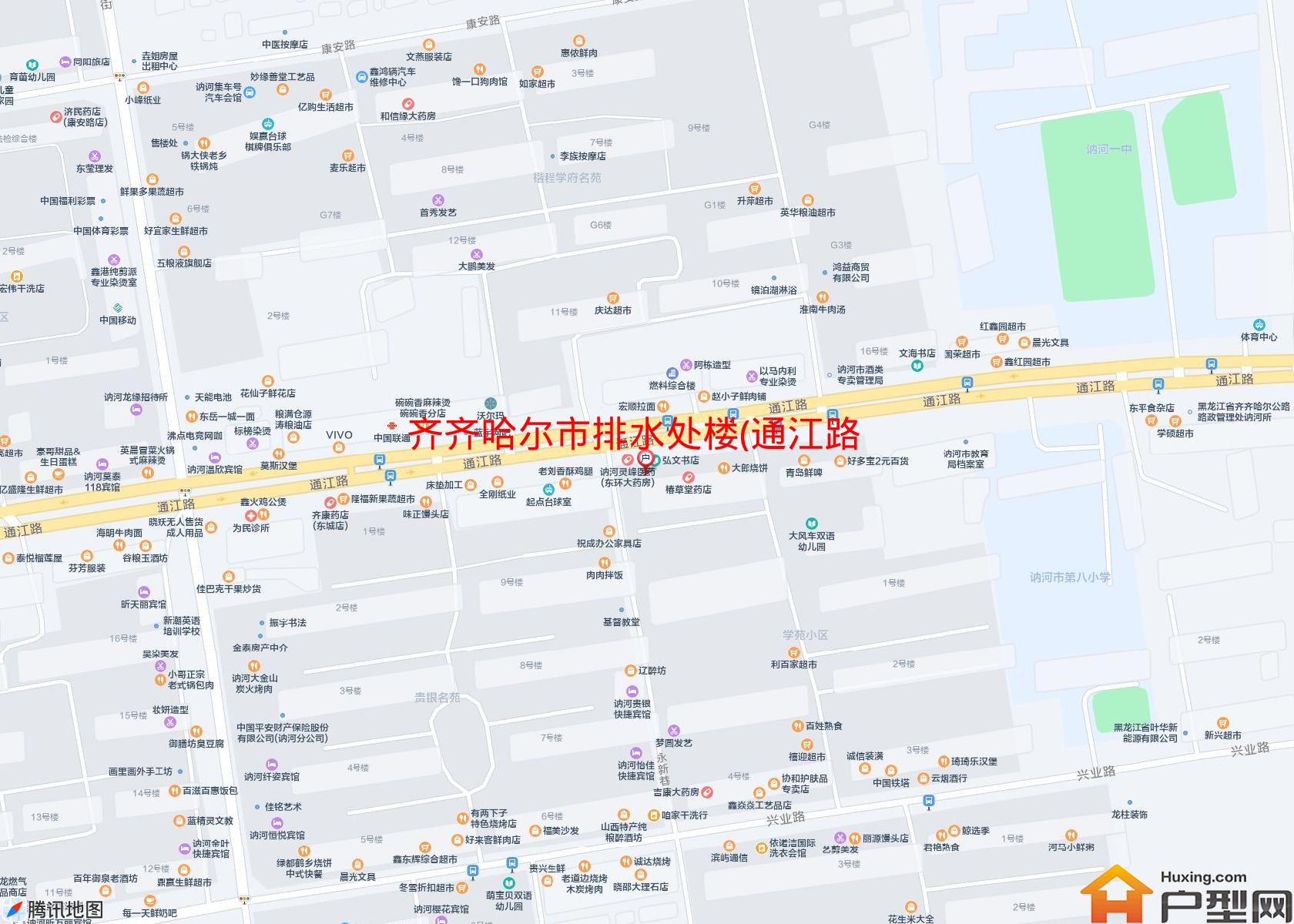 排水处楼(通江路)小区 - 户型网