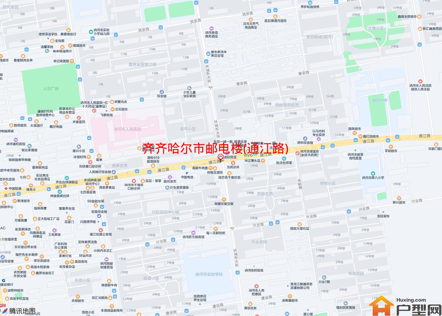邮电楼(通江路)小区 - 户型网