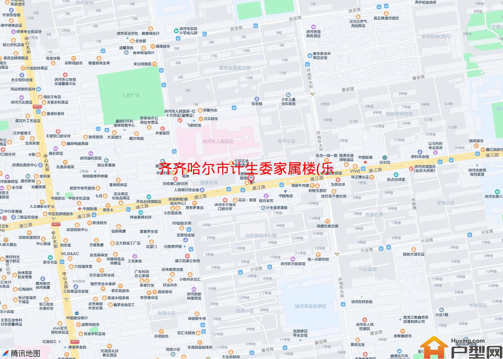 计生委家属楼(乐业巷)小区 - 户型网