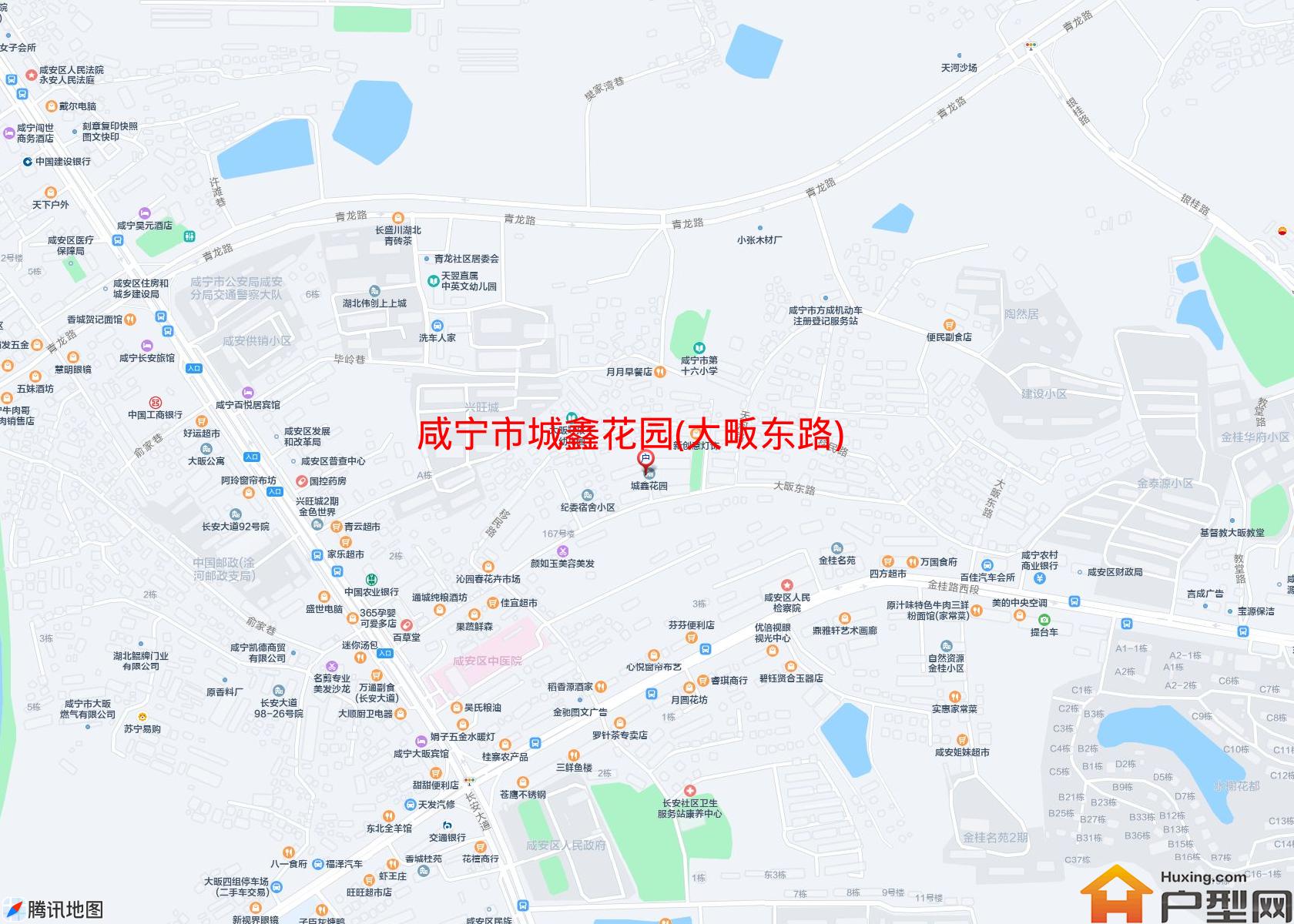 城鑫花园(大畈东路)小区 - 户型网