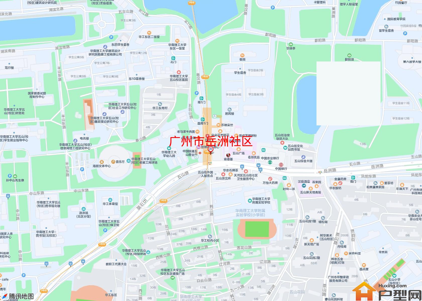 岳洲社区小区 - 户型网