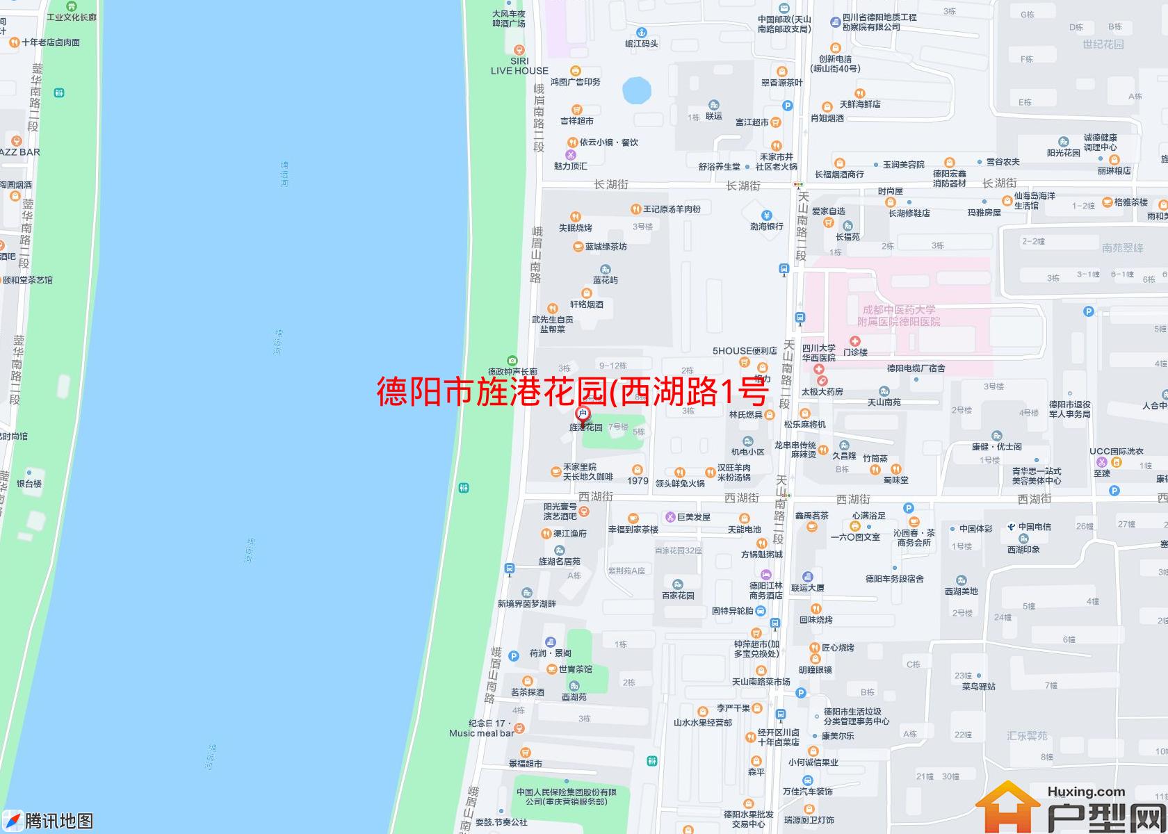 旌港花园(西湖路1号)小区 - 户型网