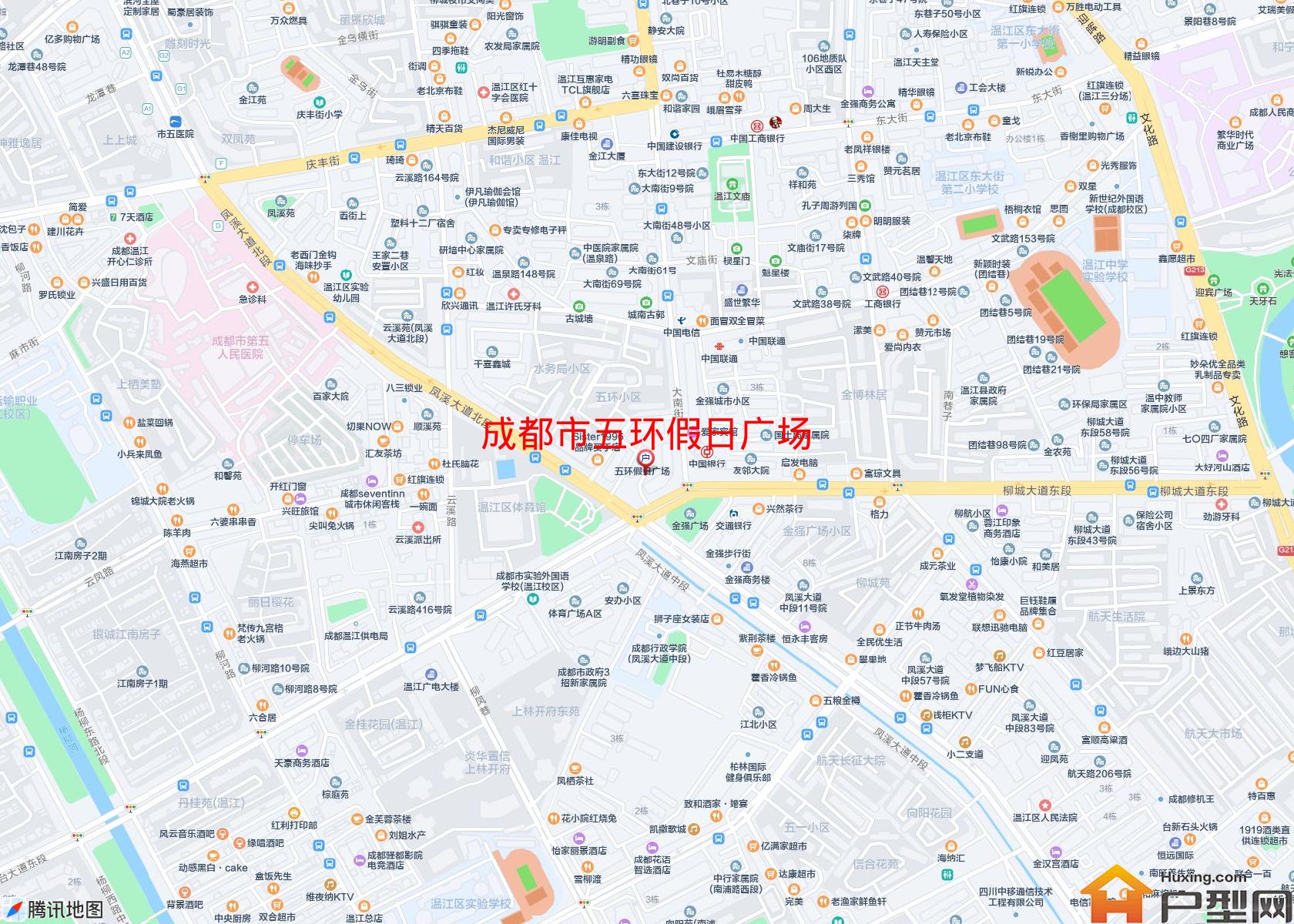 五环假日广场小区 - 户型网