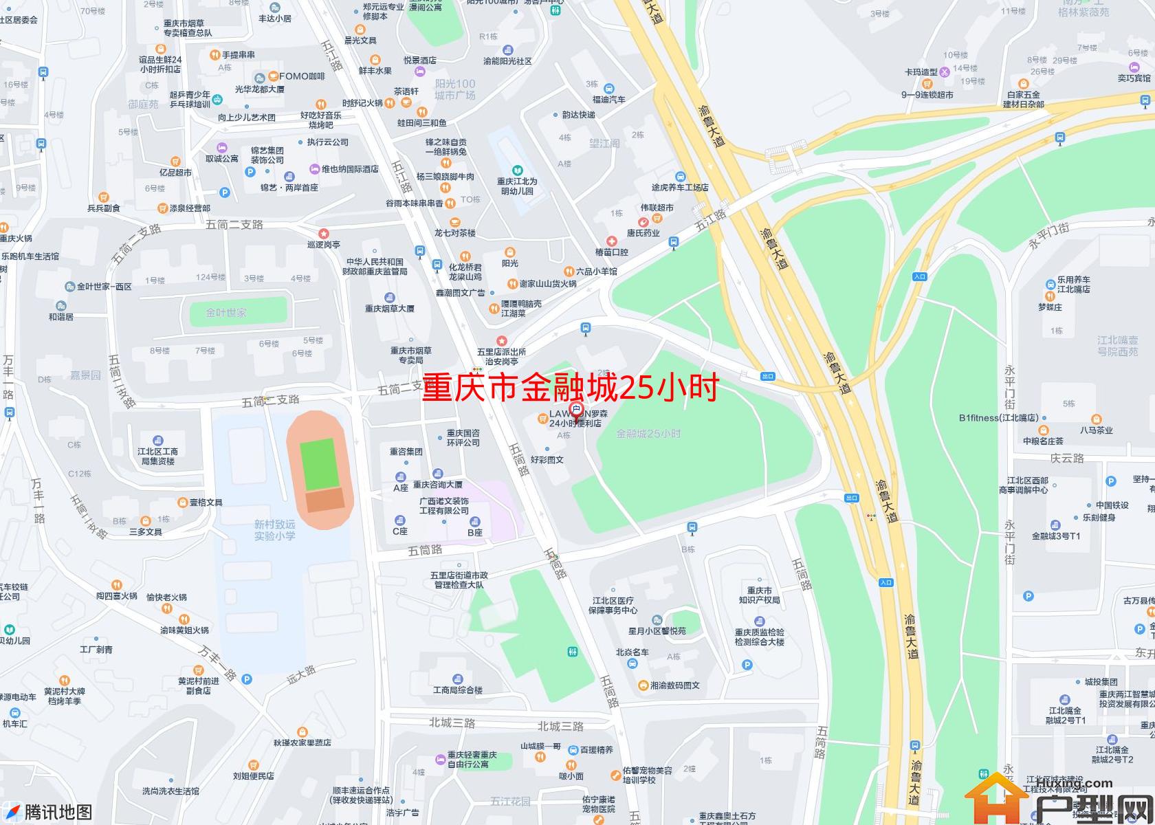 金融城25小时小区 - 户型网