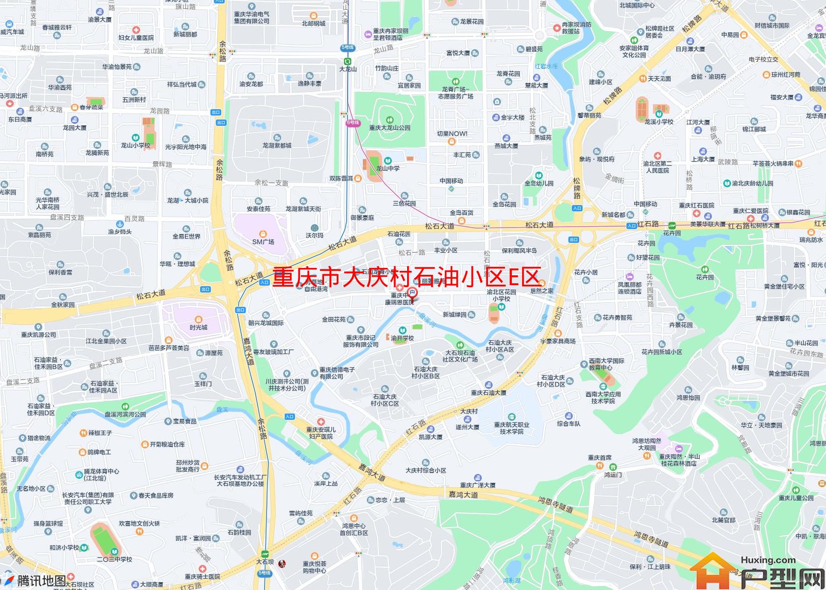 大庆村石油小区E区小区 - 户型网