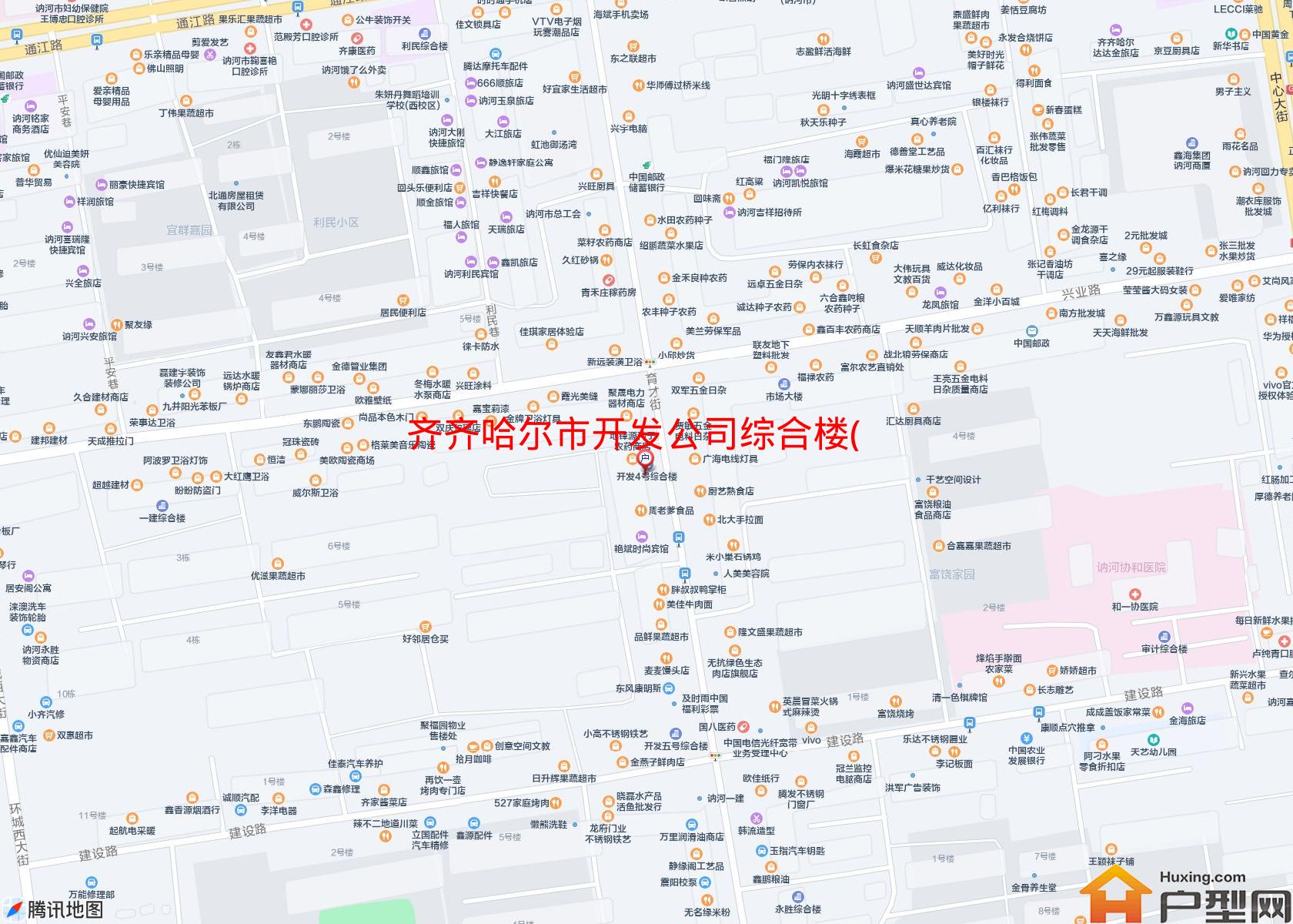 开发公司综合楼(环城东大街)小区 - 户型网