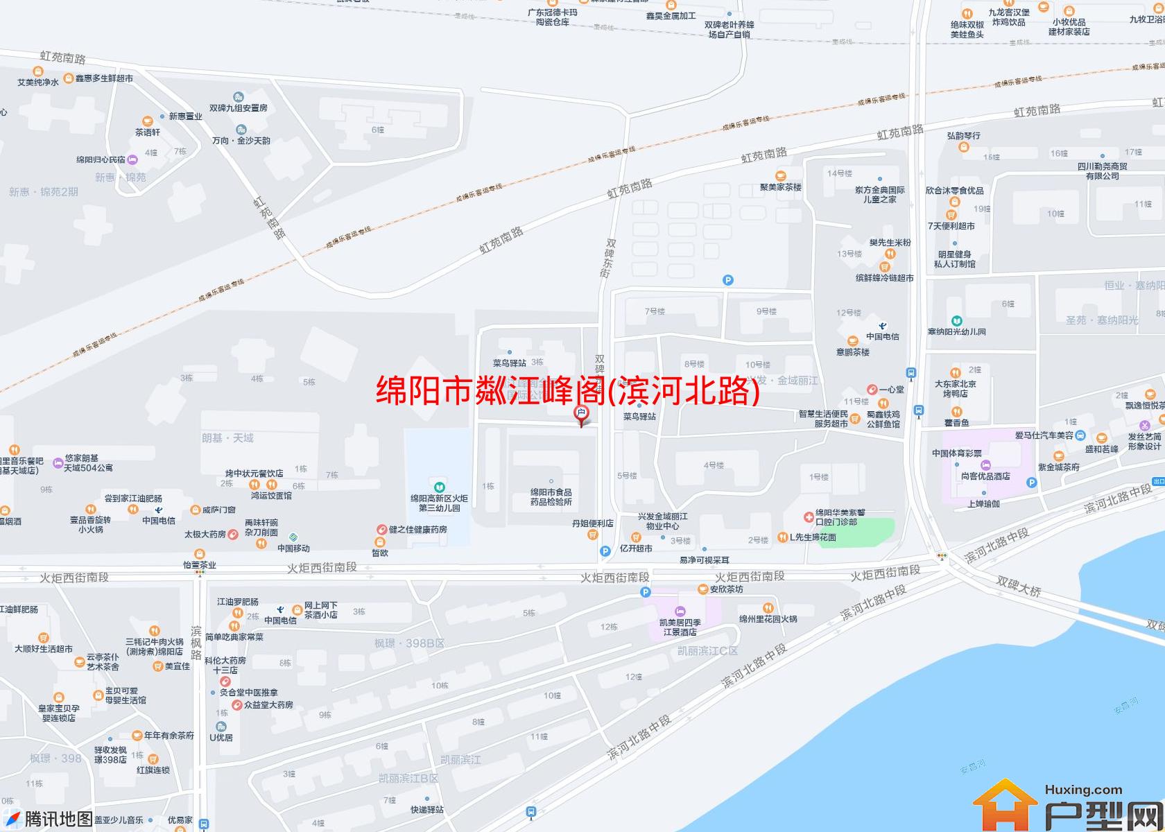 粼江峰阁(滨河北路)小区 - 户型网
