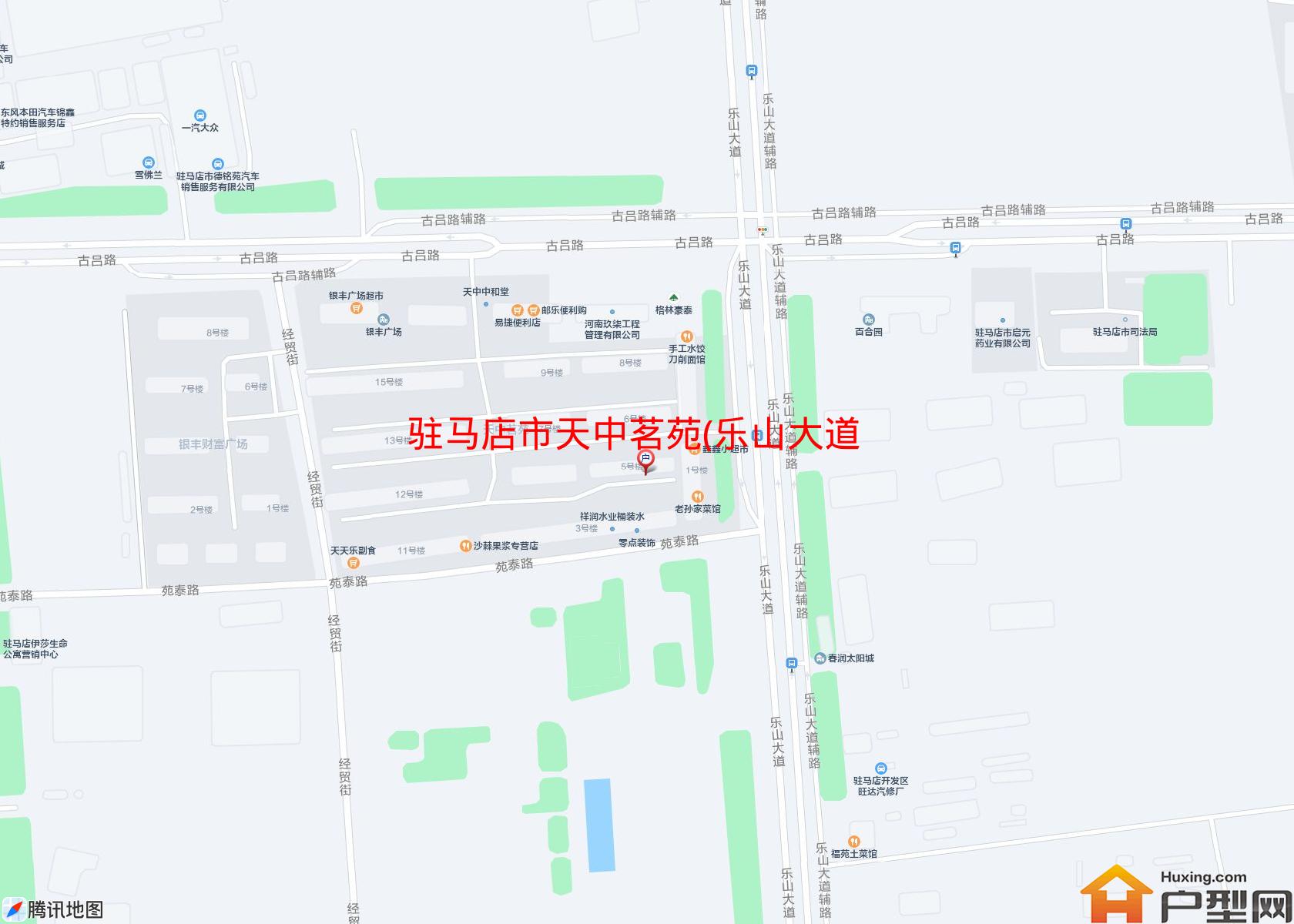 天中茗苑(乐山大道)小区 - 户型网