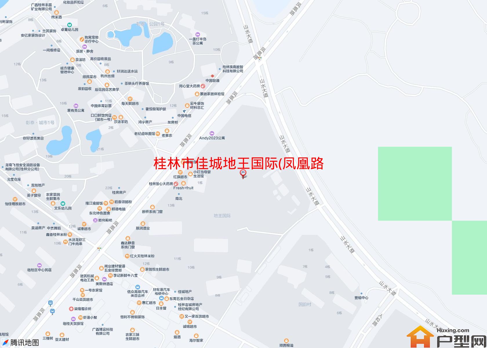 佳城地王国际(凤凰路)小区 - 户型网