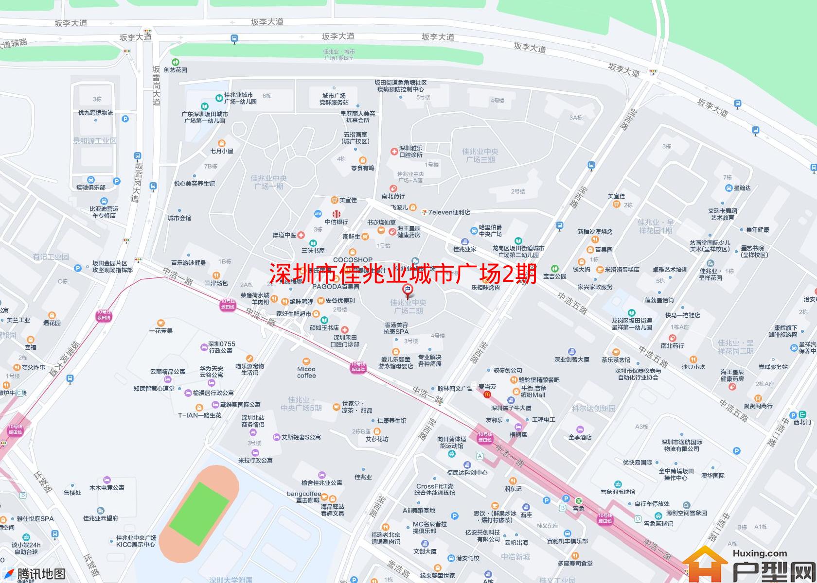 佳兆业城市广场2期小区 - 户型网