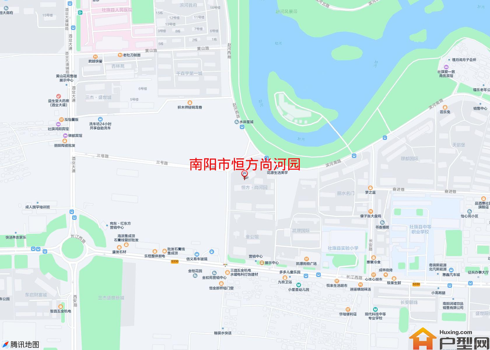恒方尚河园小区 - 户型网