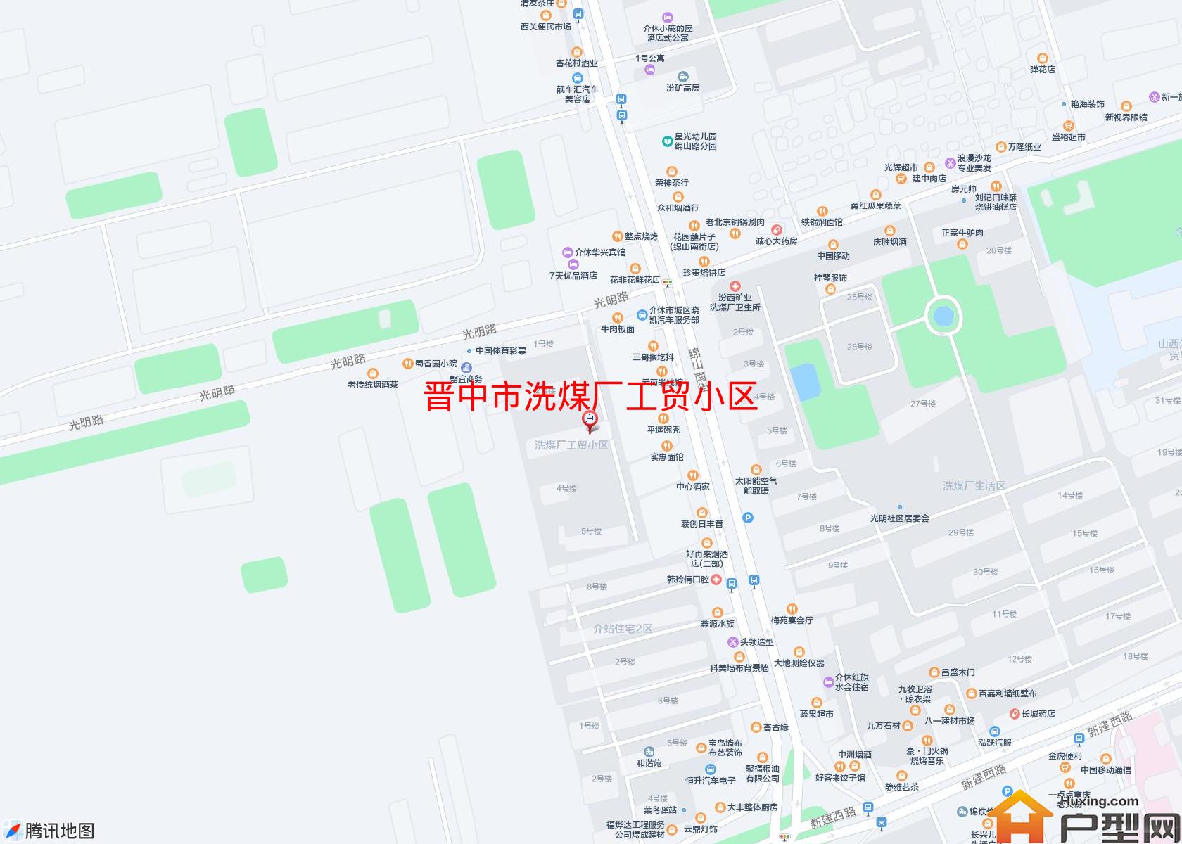 洗煤厂工贸小区小区 - 户型网