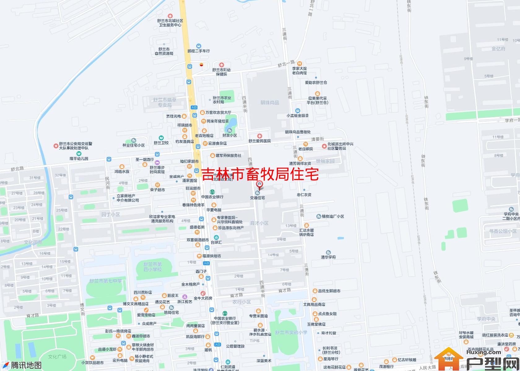 畜牧局住宅小区 - 户型网