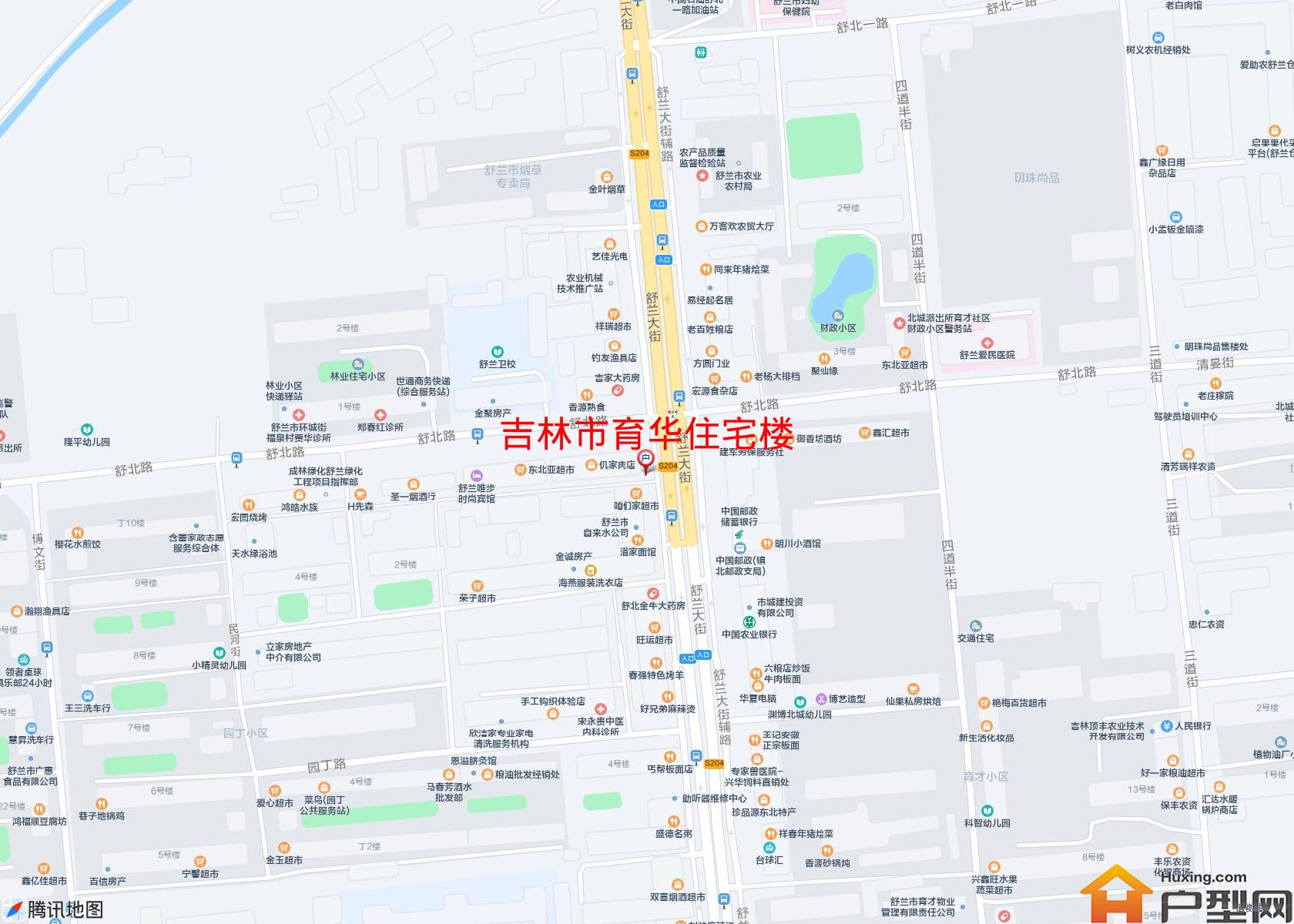 育华住宅楼小区 - 户型网