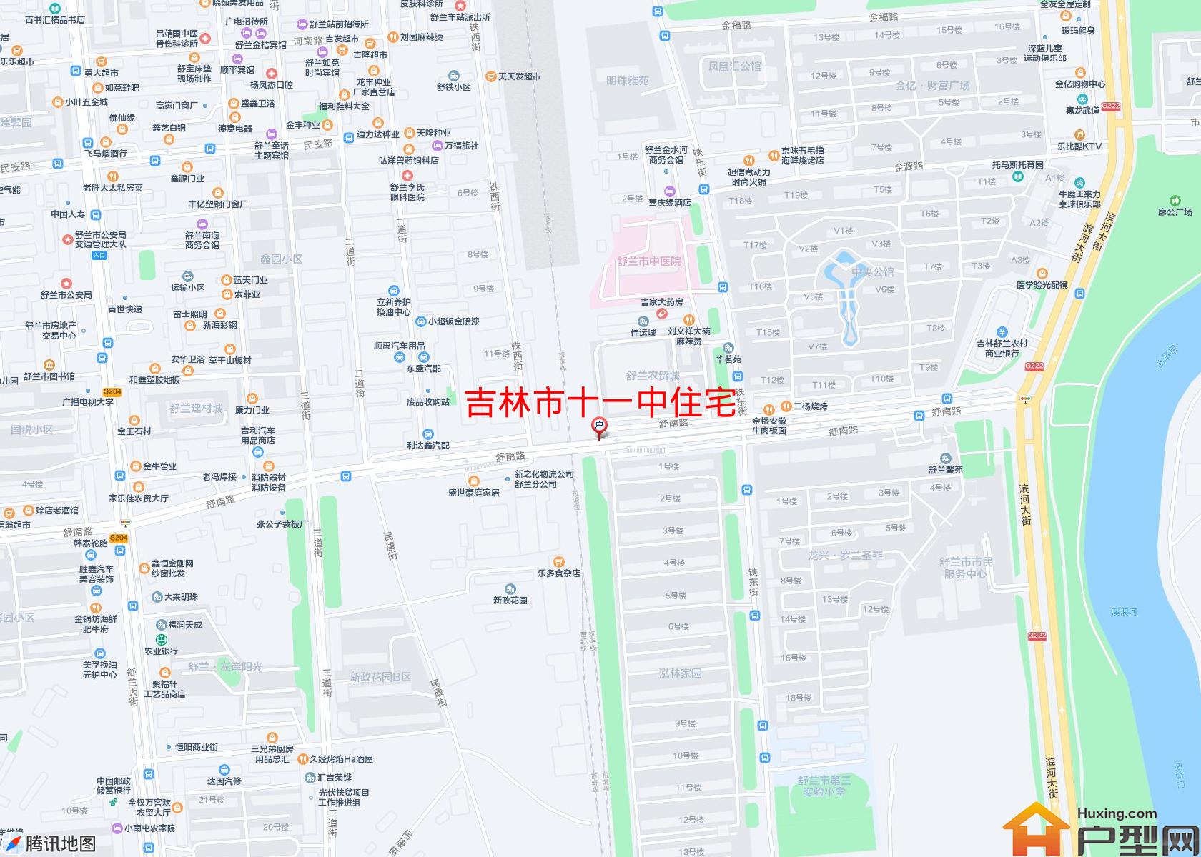 十一中住宅小区 - 户型网