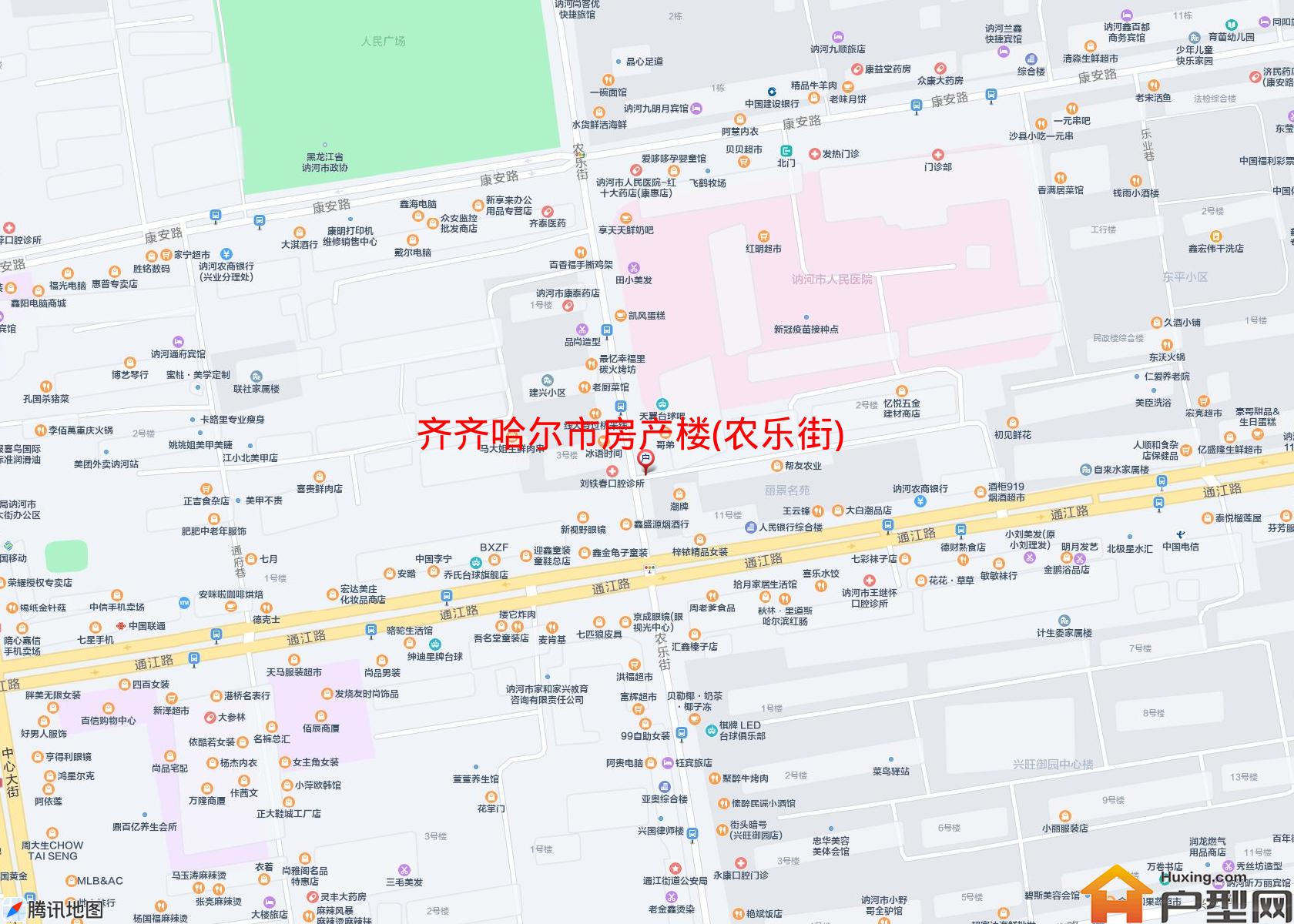 房产楼(农乐街)小区 - 户型网