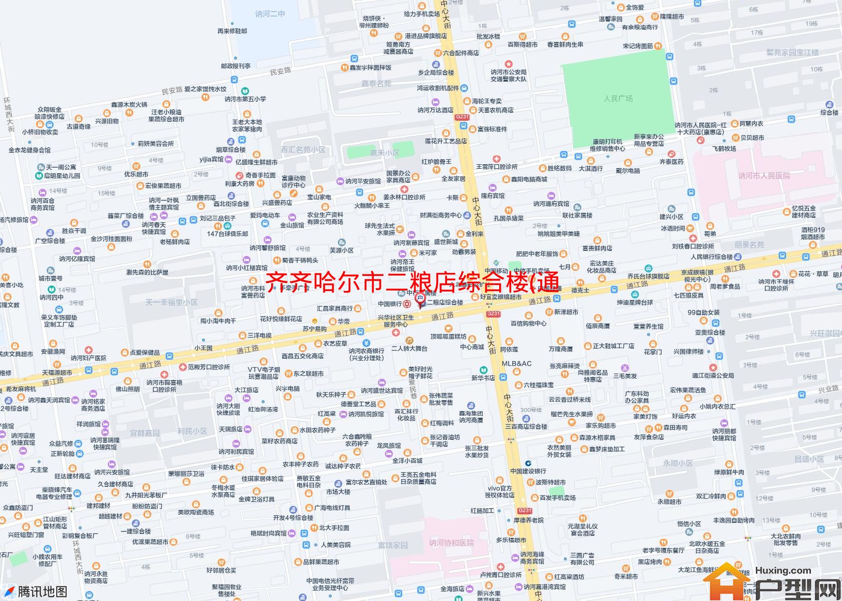 二粮店综合楼(通江路)小区 - 户型网