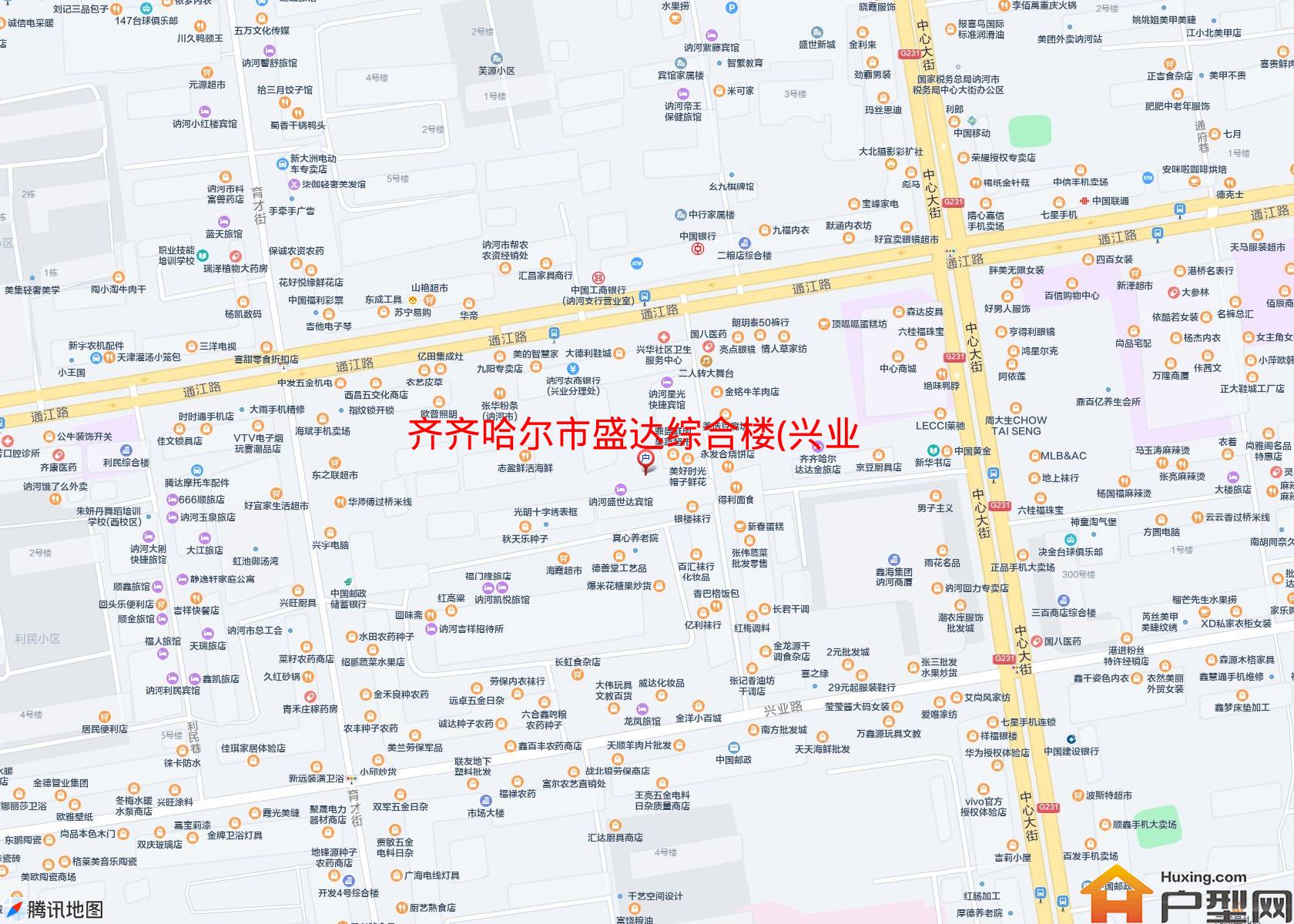 盛达综合楼(兴业路)小区 - 户型网