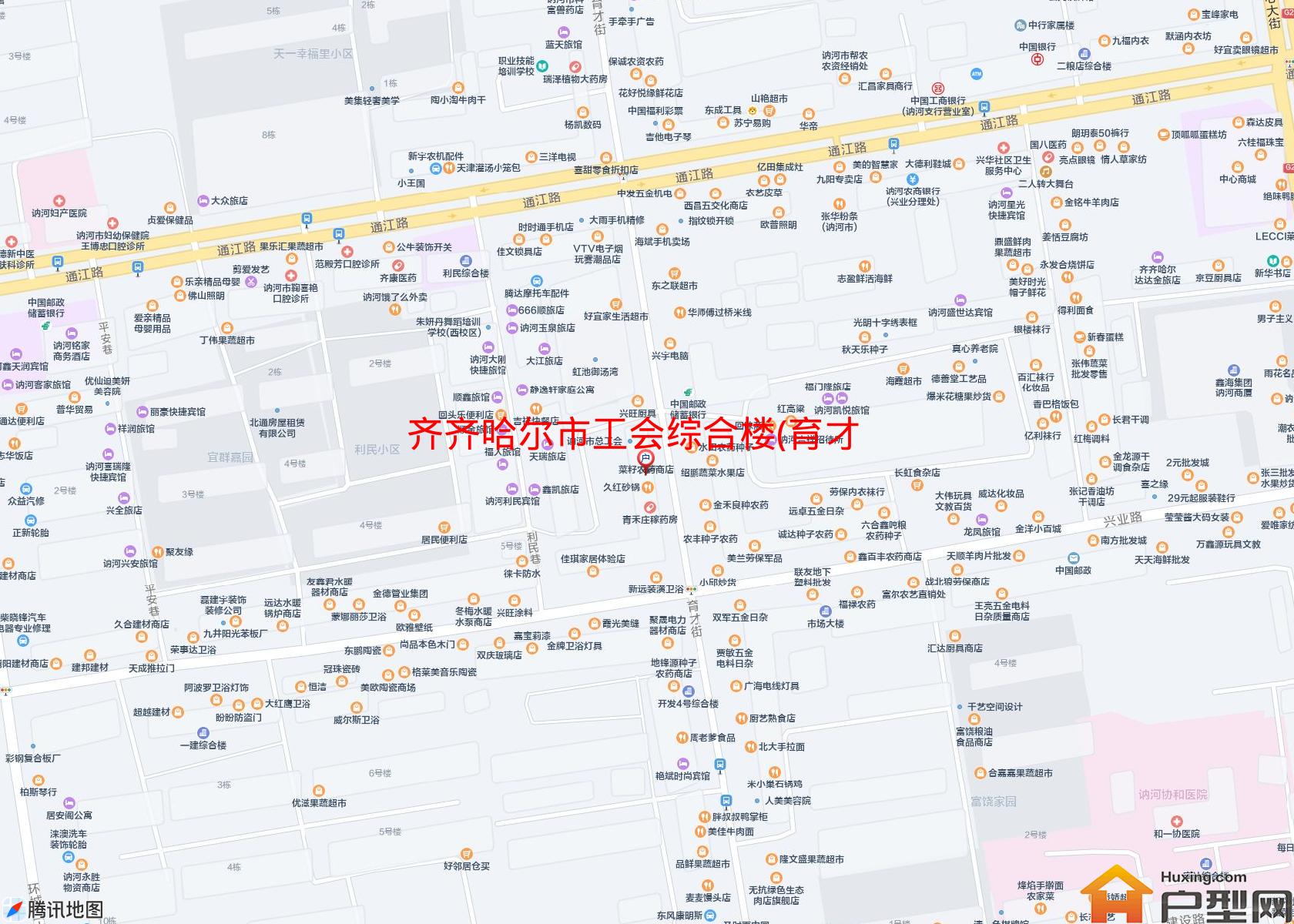 工会综合楼(育才街)小区 - 户型网