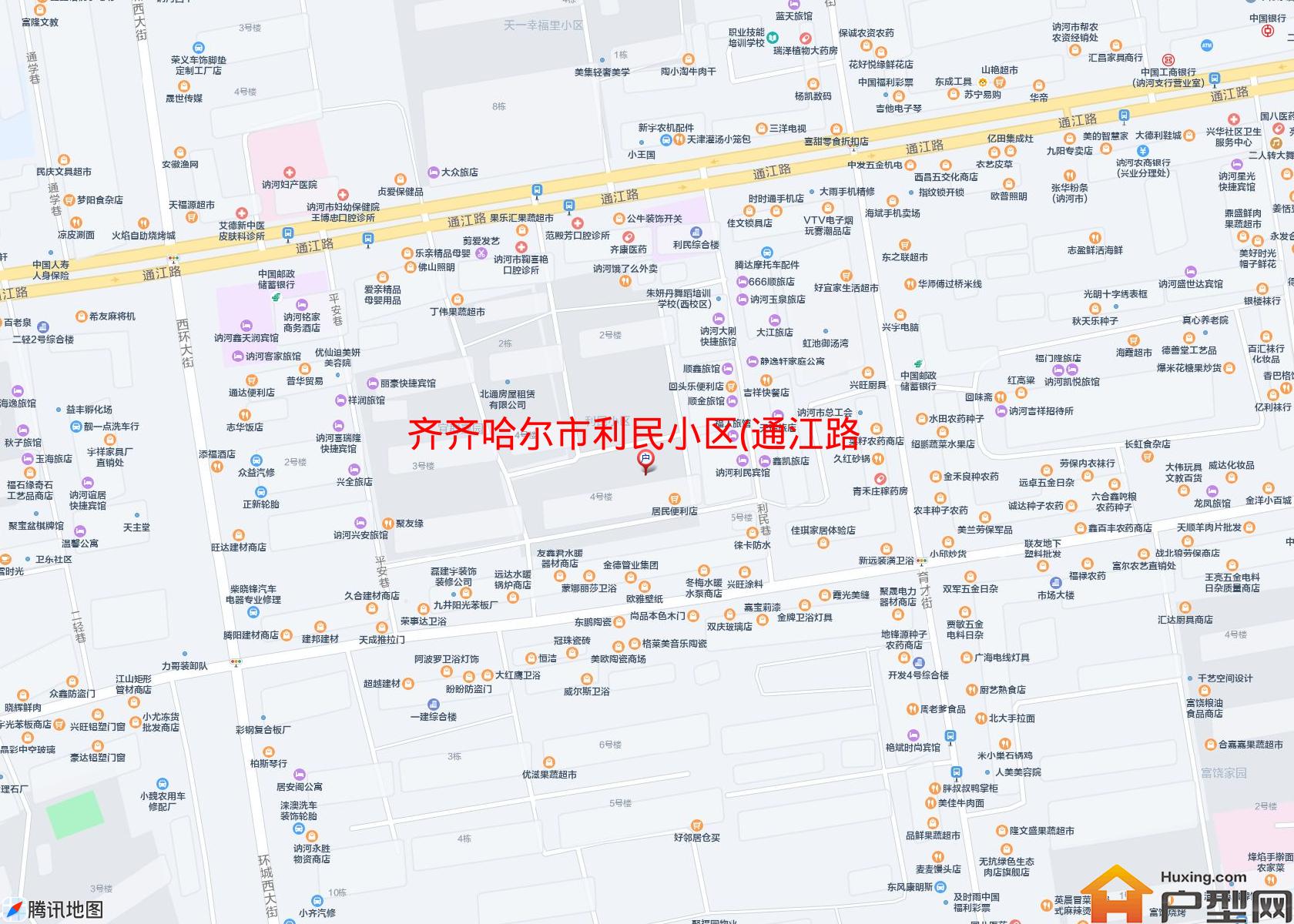 利民小区(通江路)小区 - 户型网