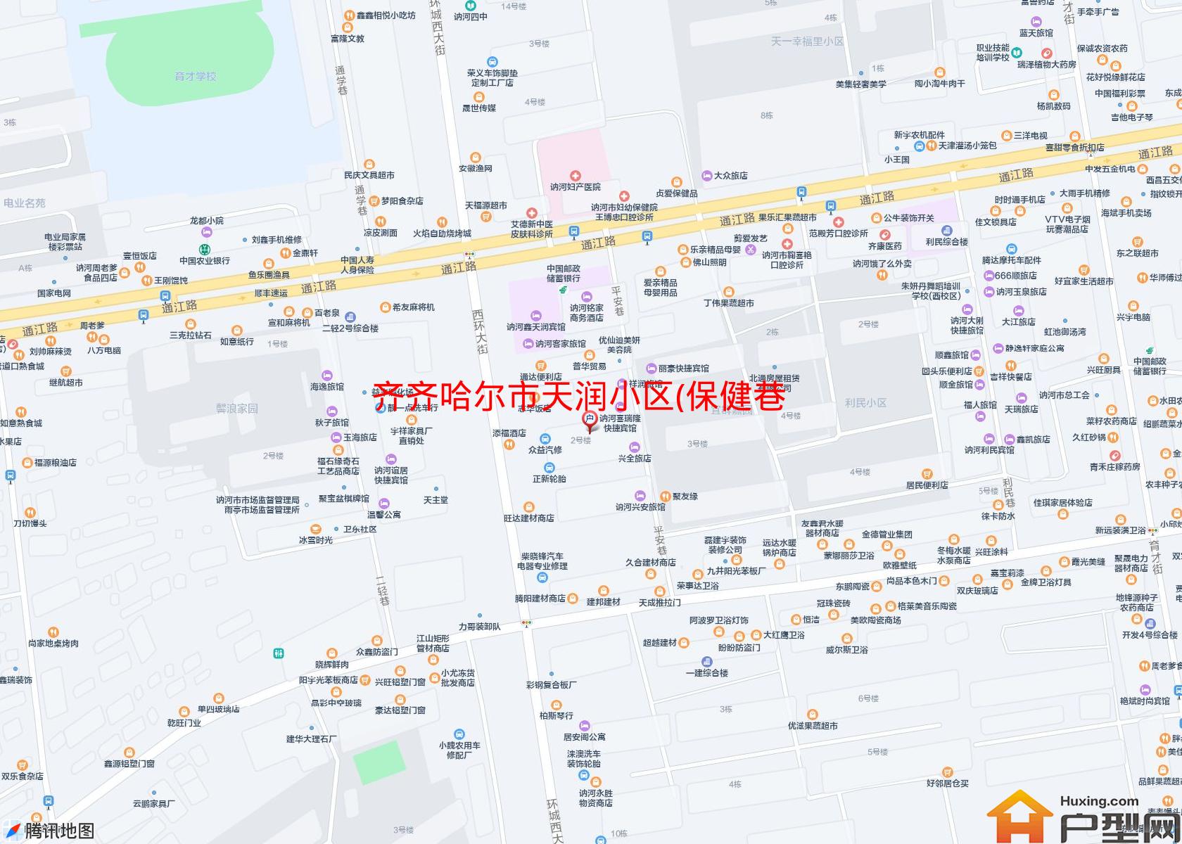 天润小区(保健巷)小区 - 户型网