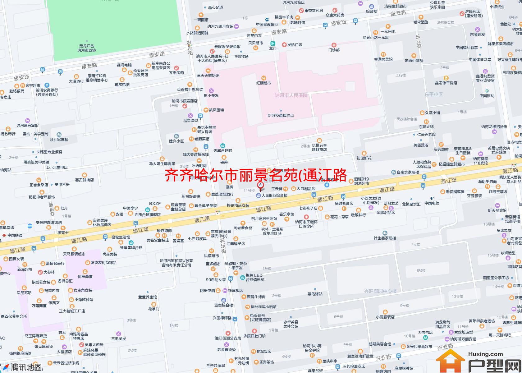 丽景名苑(通江路)小区 - 户型网